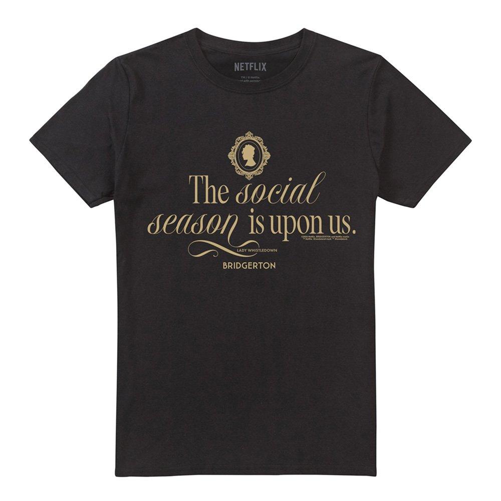 Black - Bridgerton - Bridgerton The Social Season Is Upon Us T-Shirt B - 4