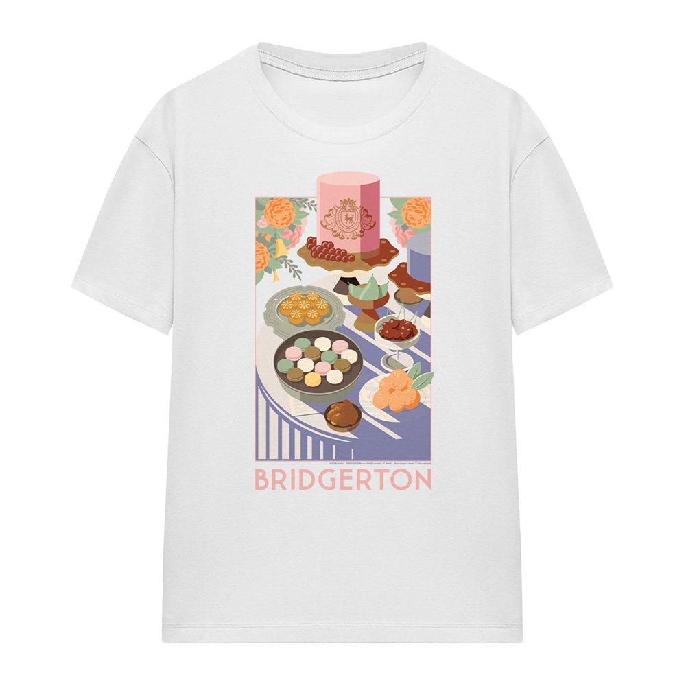 White - Bridgerton - Bridgerton Treats T Shirt White - 4