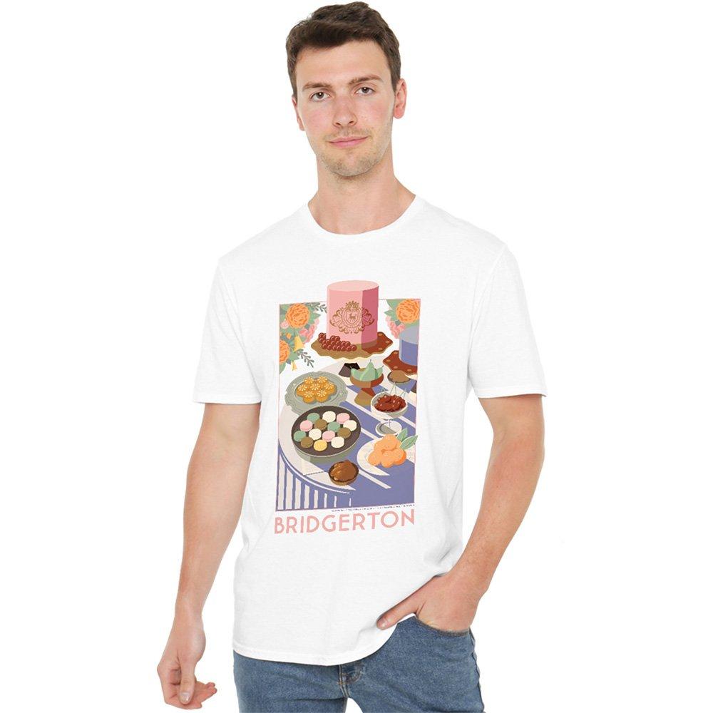 White - Bridgerton - Bridgerton Treats T-Shirt White - 1