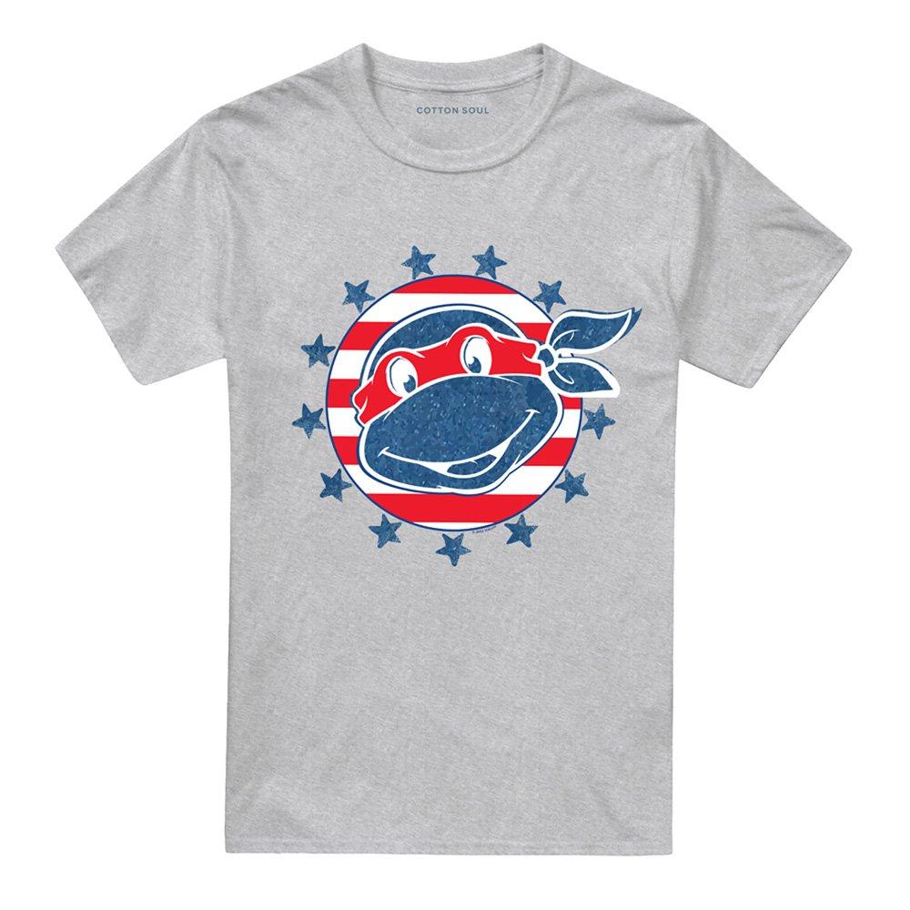 Grey - Teenage Mutant Ninja Turtles - Teenage Mutant Ninja Turtles 4Th Of July Headshot - 4