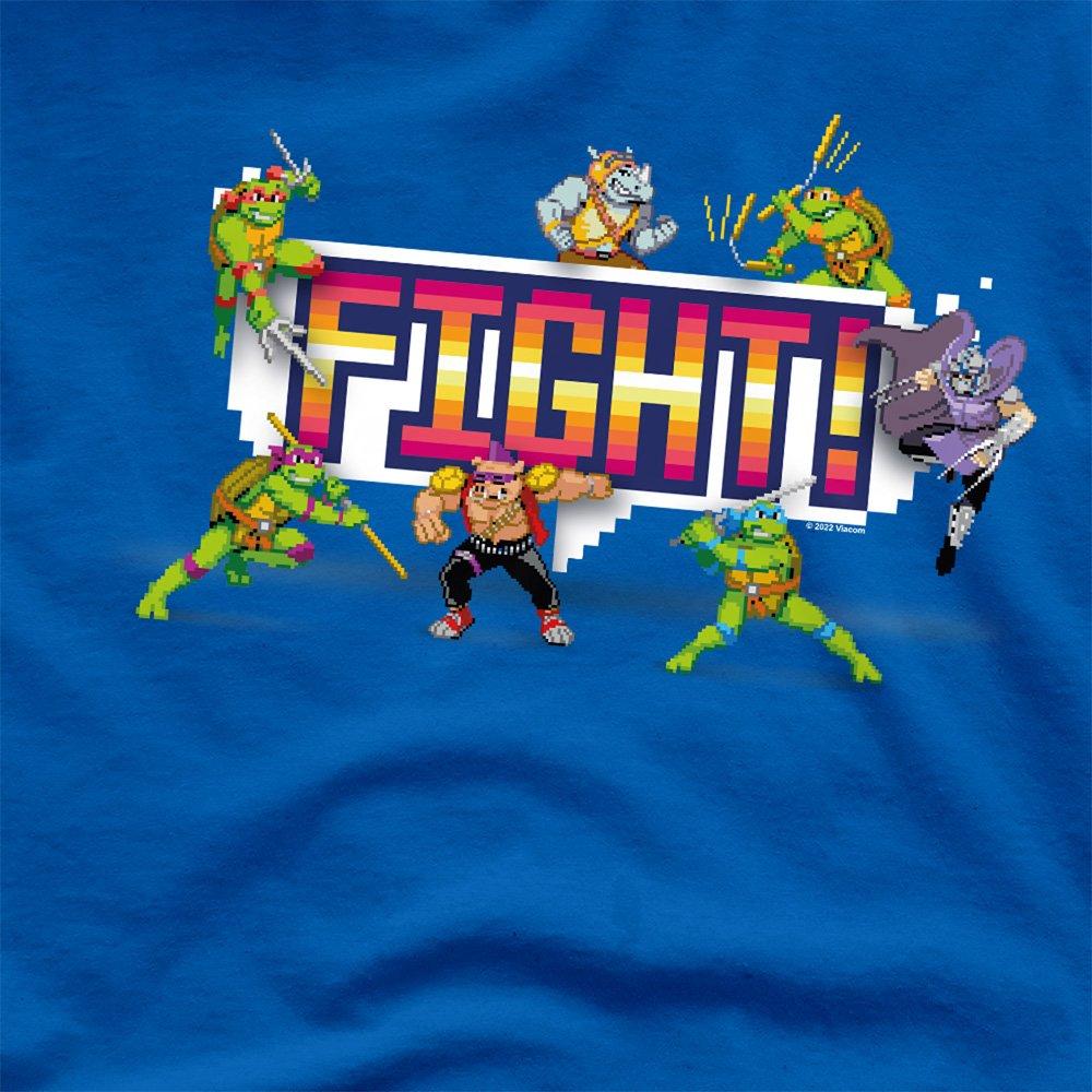 Blue - Teenage Mutant Ninja Turtles - Tmnt Arcade Fight T Shirt Royal - 2