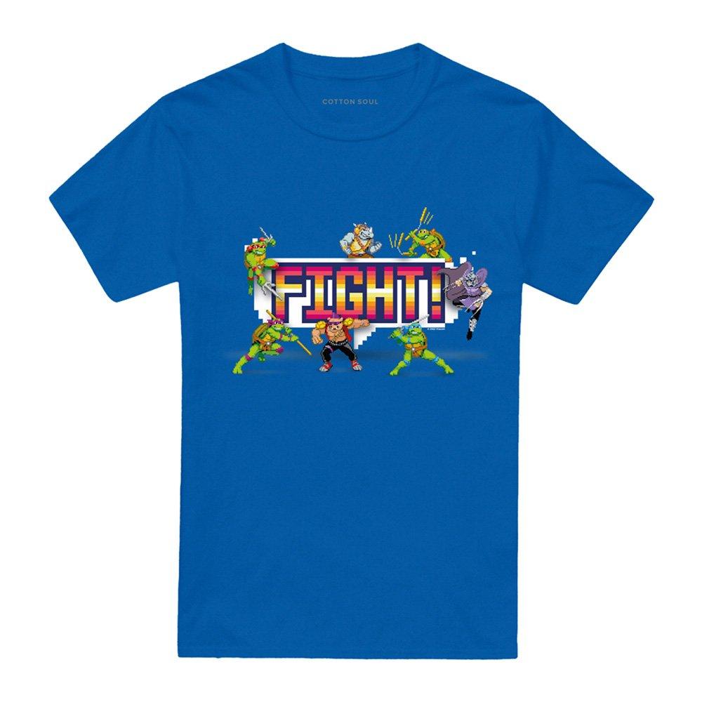 Blue - Teenage Mutant Ninja Turtles - Tmnt Arcade Fight T Shirt Royal - 4