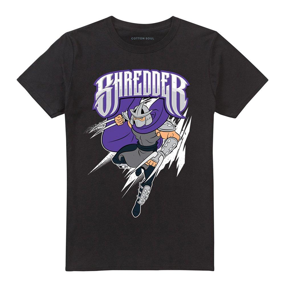 Black - Teenage Mutant Ninja Turtles - Teenage Mutant Ninja Turtles Shredder Thrust T Shi - 4