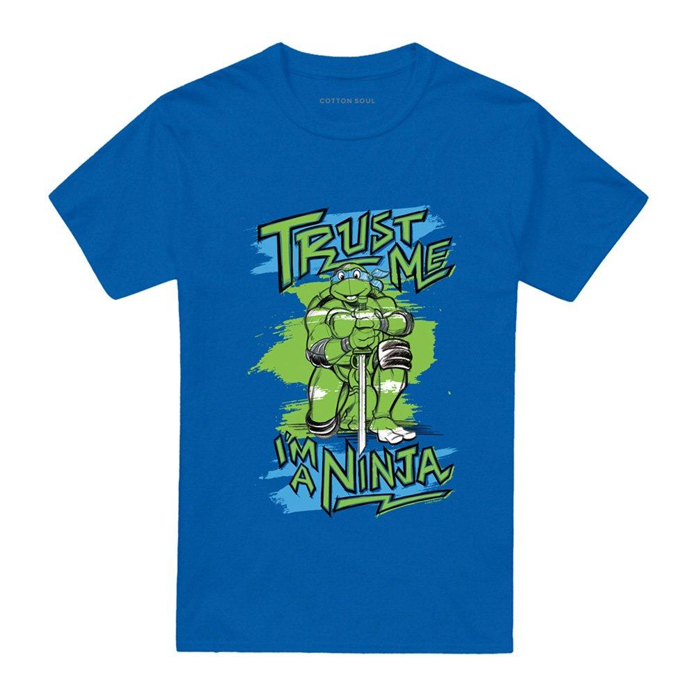 Blue - Teenage Mutant Ninja Turtles - Tmnt Trust Me Ia€™M A Ninja T Shirt Royal - 4