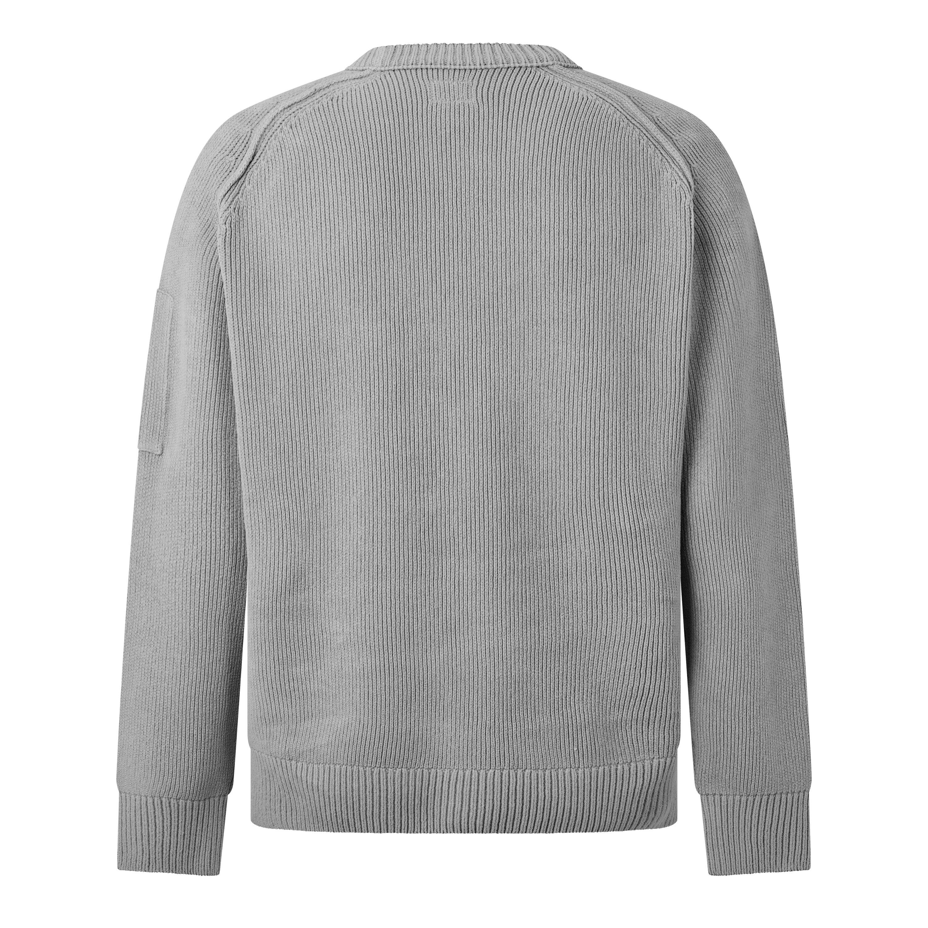 Flint Grey 936 - CP Company - CP Chenille Crew Sn64 - 2