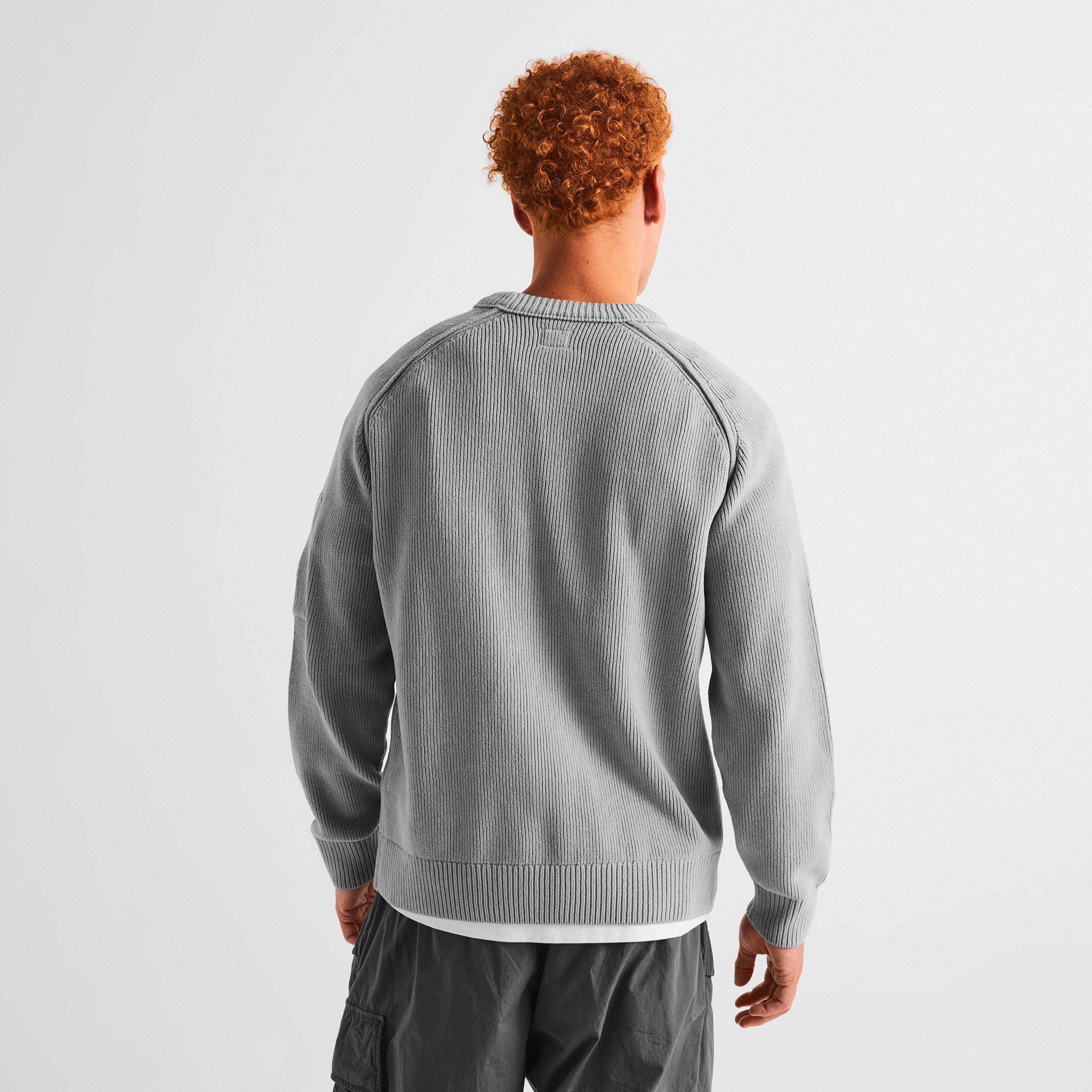 Flint Grey 936 - CP Company - CP Chenille Crew Sn64 - 4