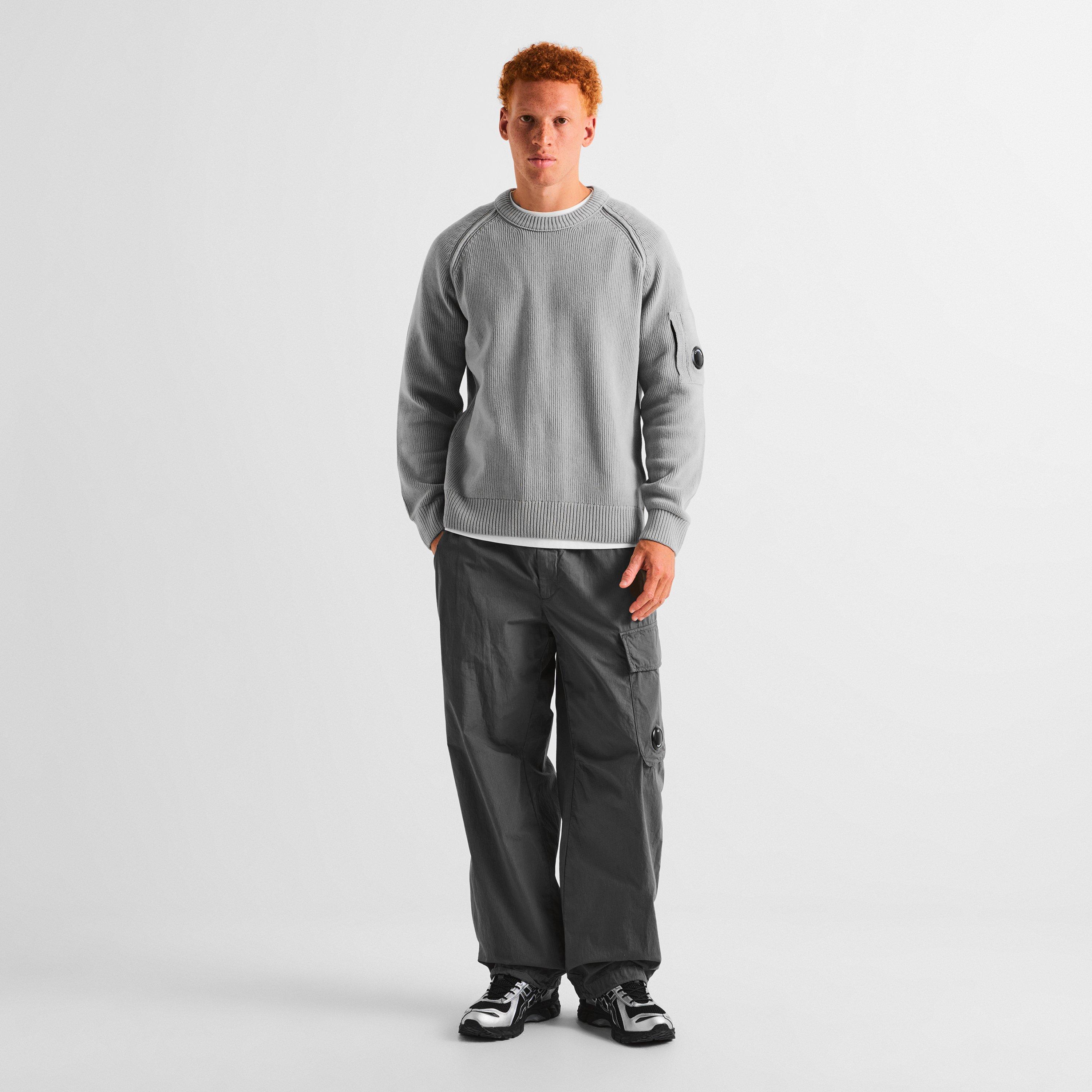 Flint Grey 936 - CP Company - CP Chenille Crew Sn64 - 6