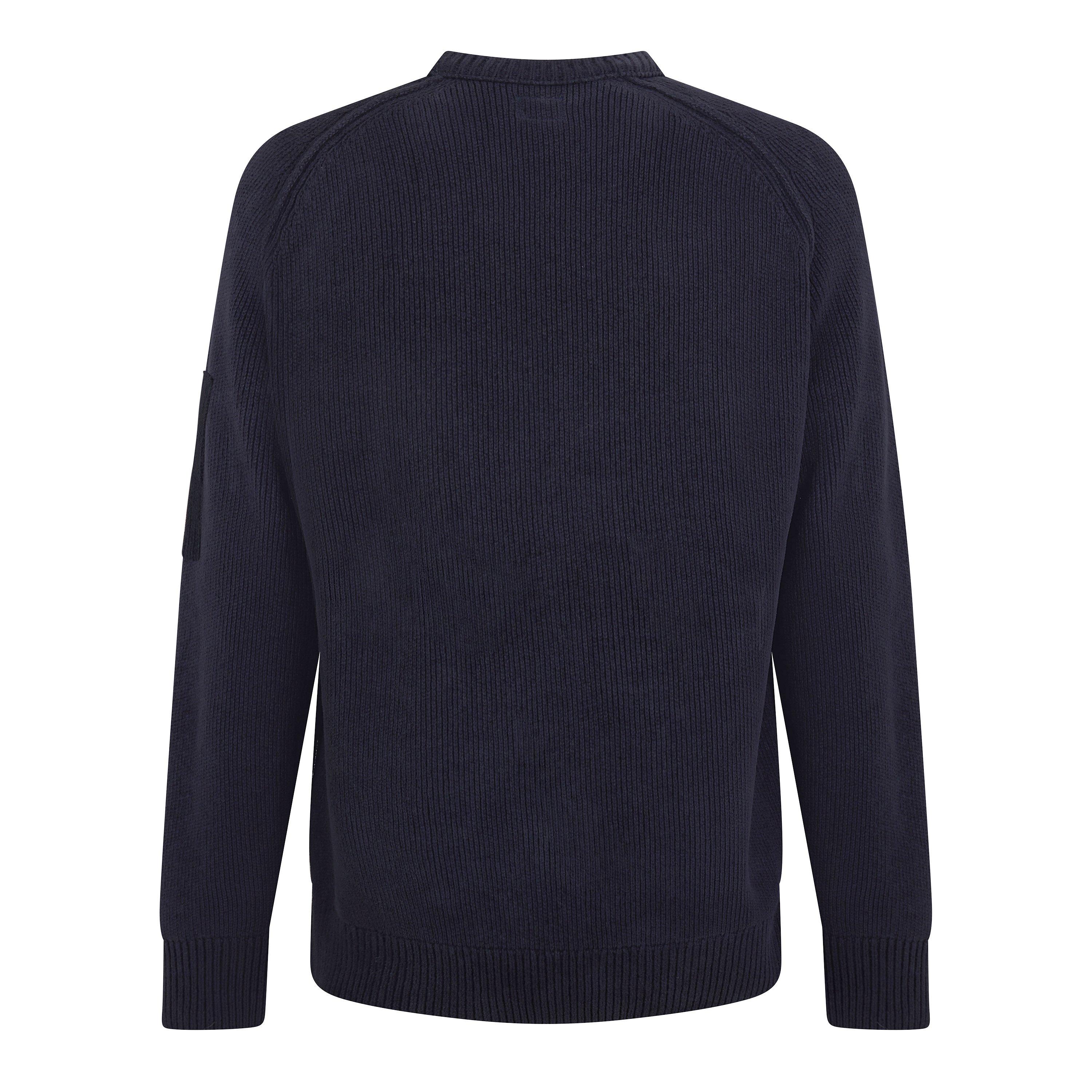 Total Ecl 888 - CP Company - Men's Chenille Cotton Crew-Neck Jumper - 2