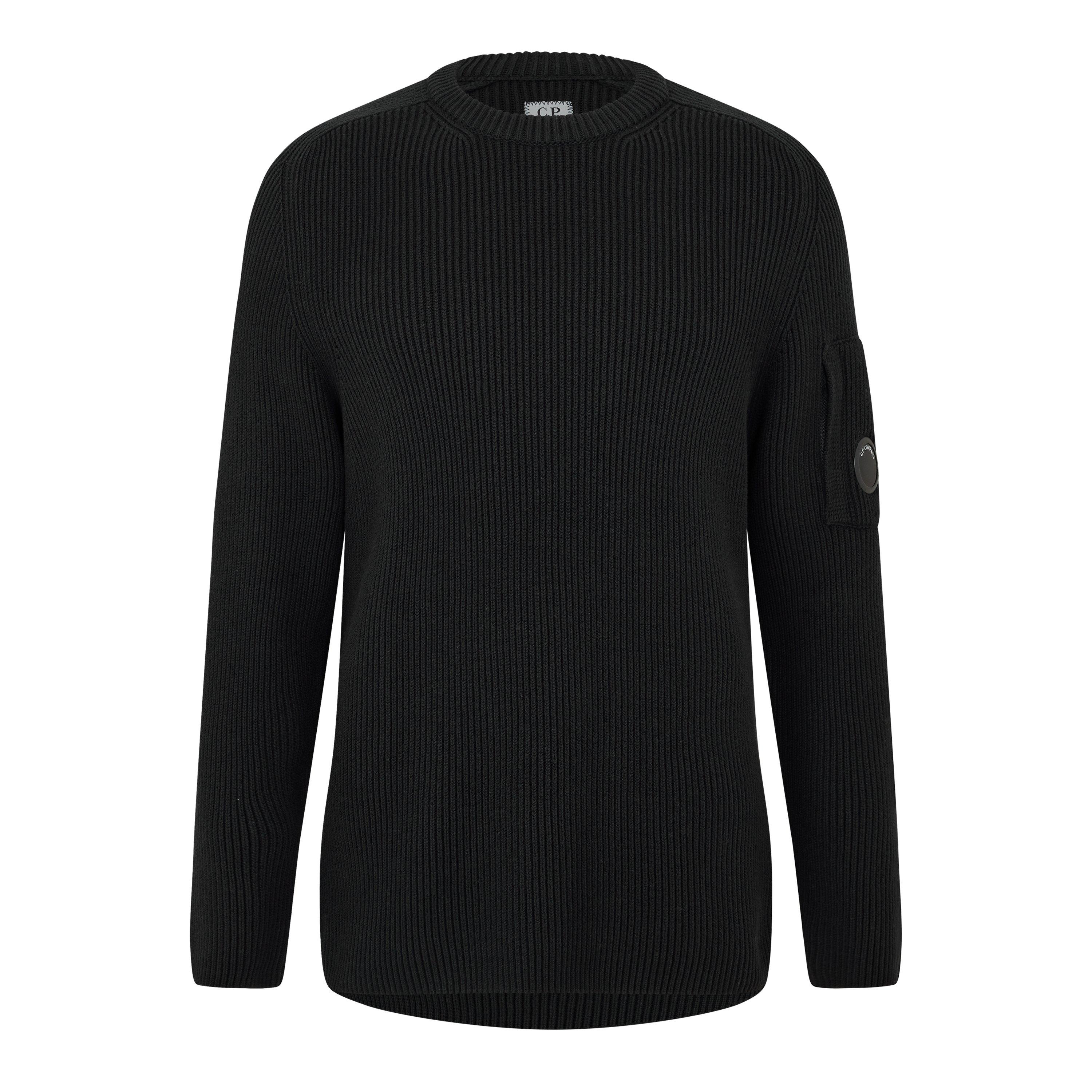 Black 999 - CP Company - CP Full Rib Crew Sn64 - 1