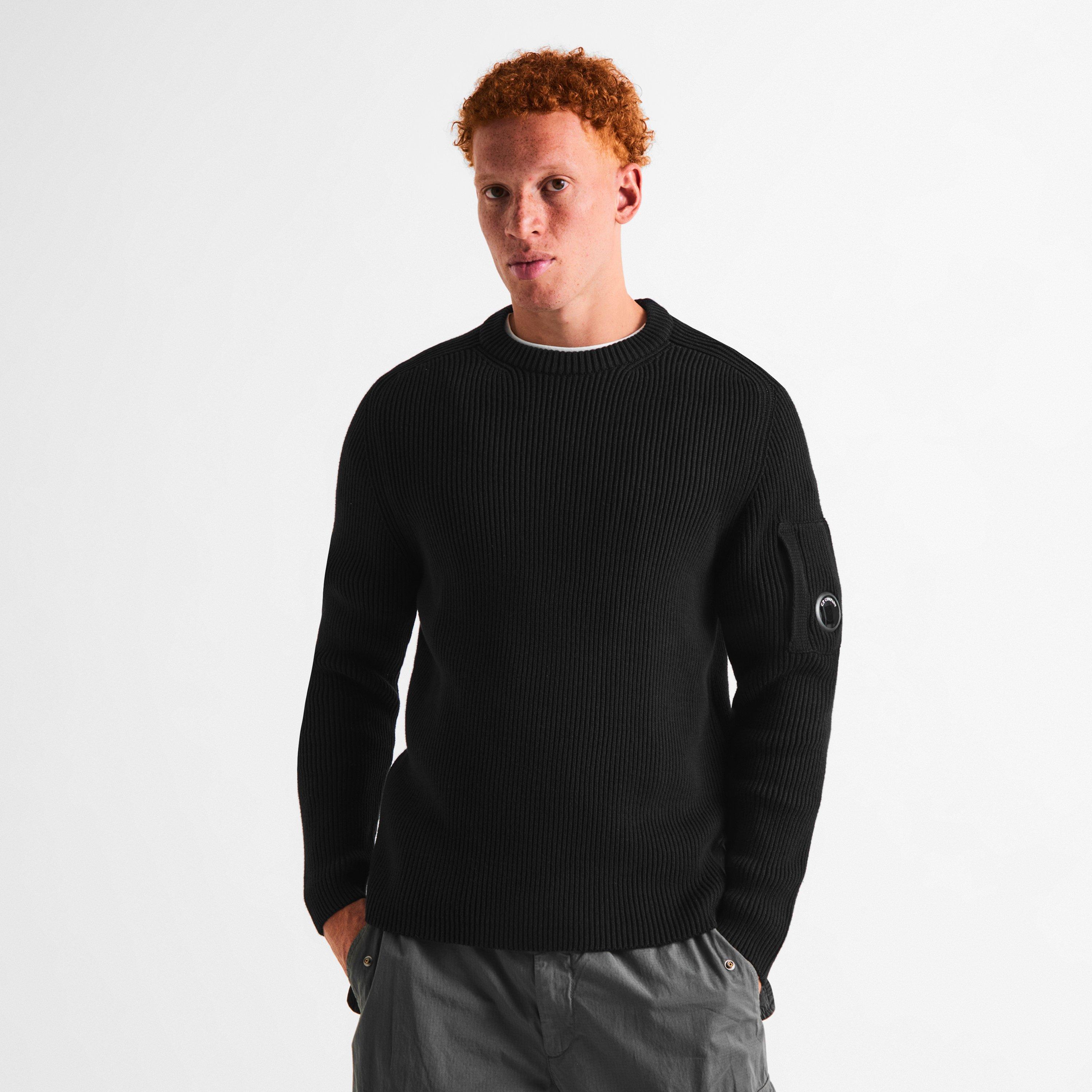Black 999 - CP Company - CP Full Rib Crew Sn64 - 3