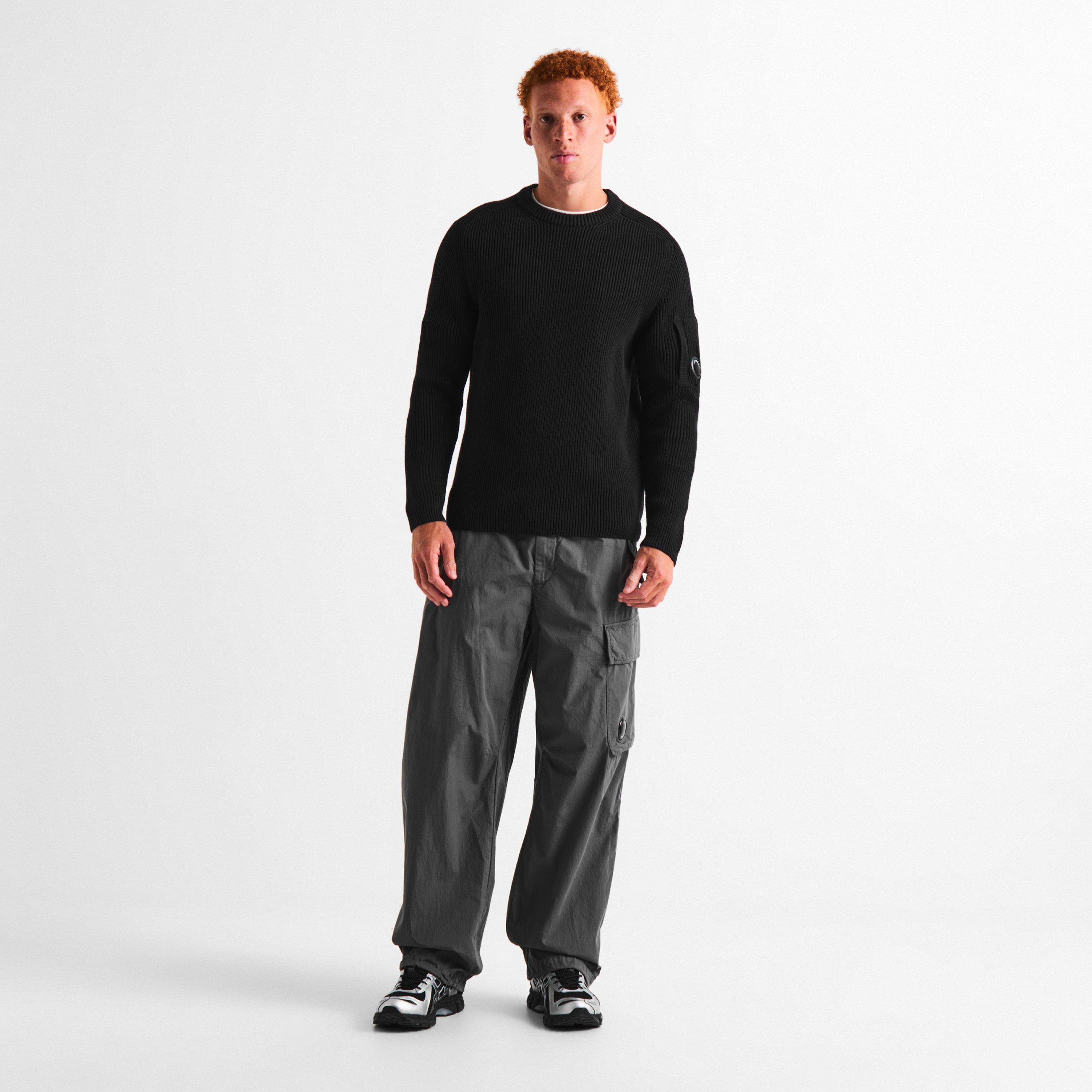 Black 999 - CP Company - CP Full Rib Crew Sn64 - 6