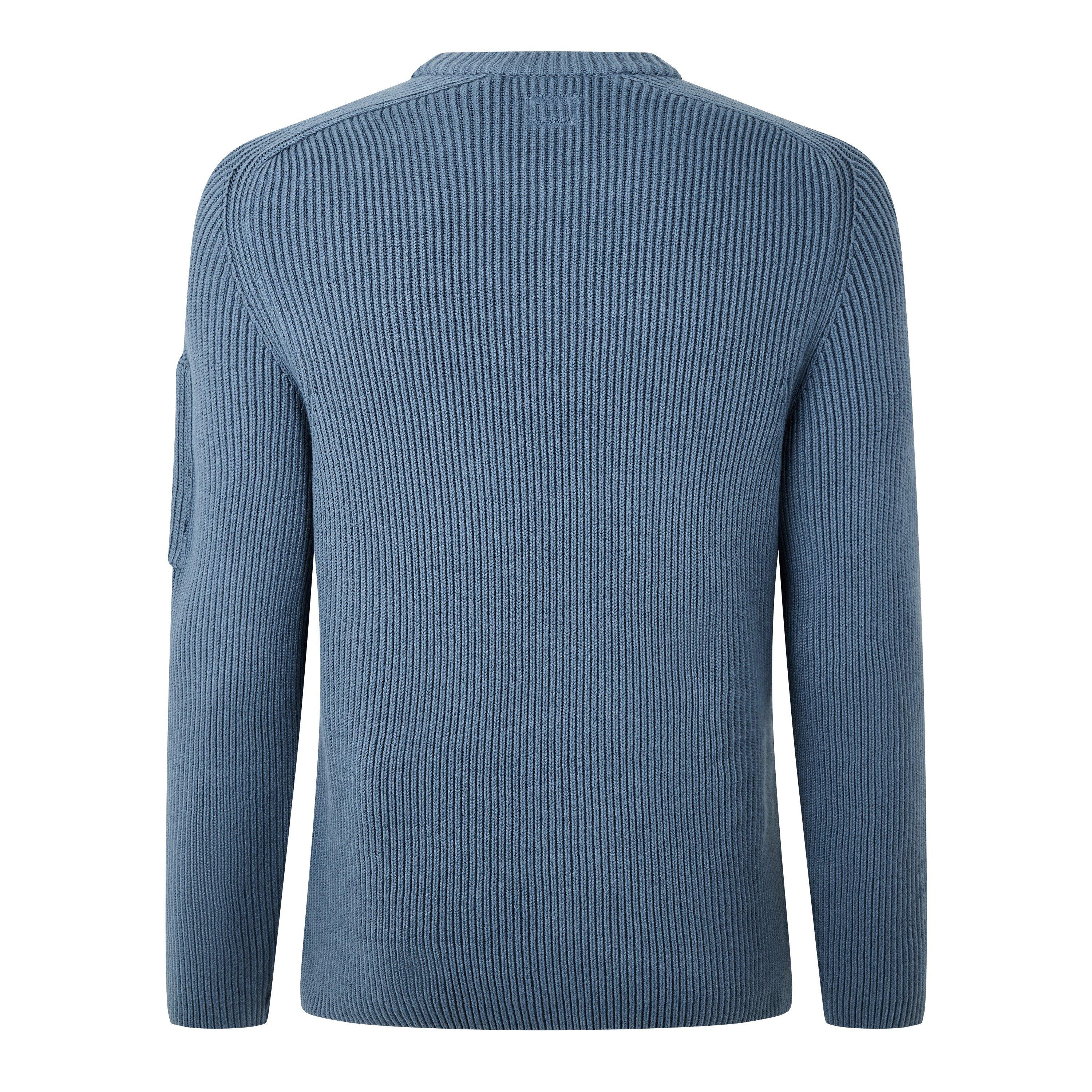 Orion Blue 871 - CP Company - CP Full Rib Crew Sn64 - 2