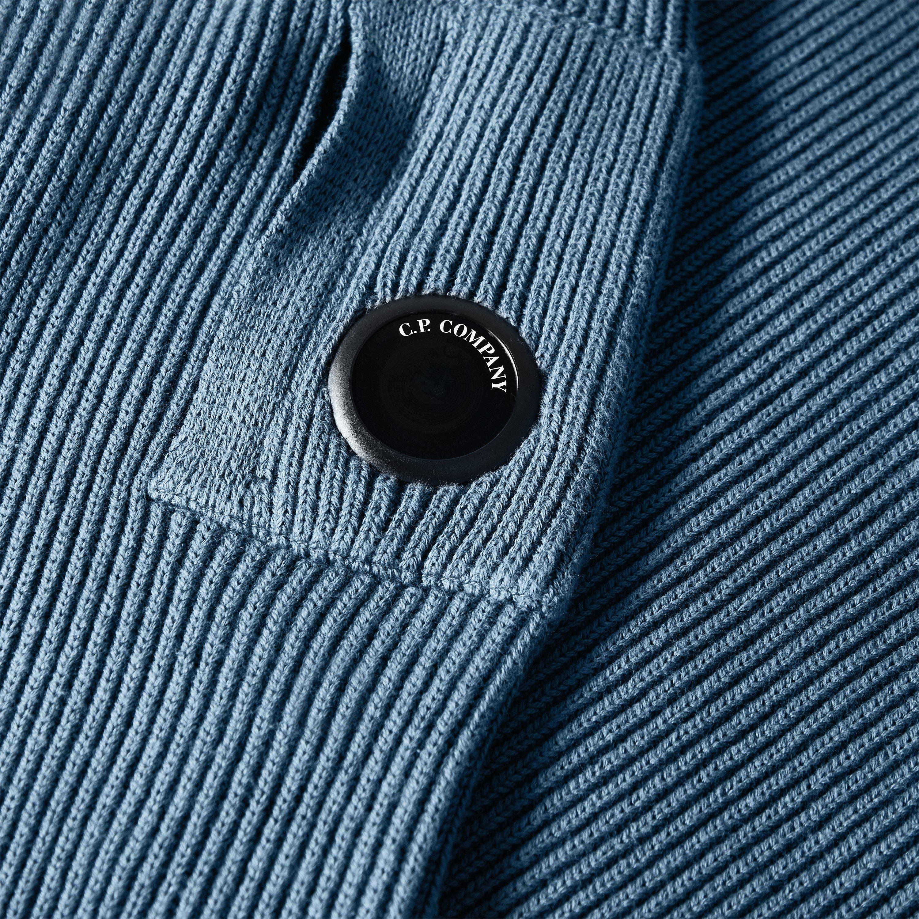 Orion Blue 871 - CP Company - CP Full Rib Crew Sn64 - 3