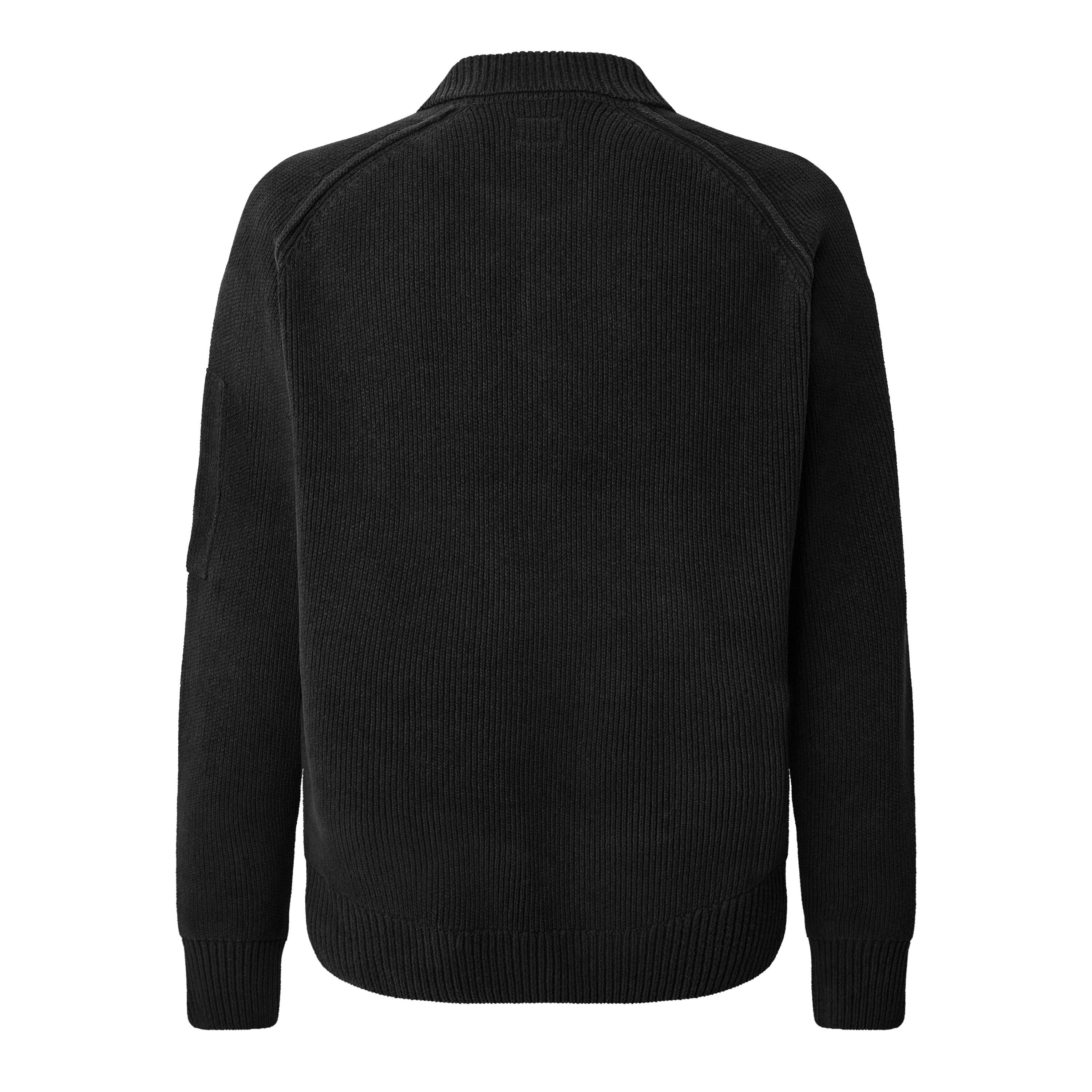 Black 999 - CP Company - CP Chenille Polo Sn64 - 2
