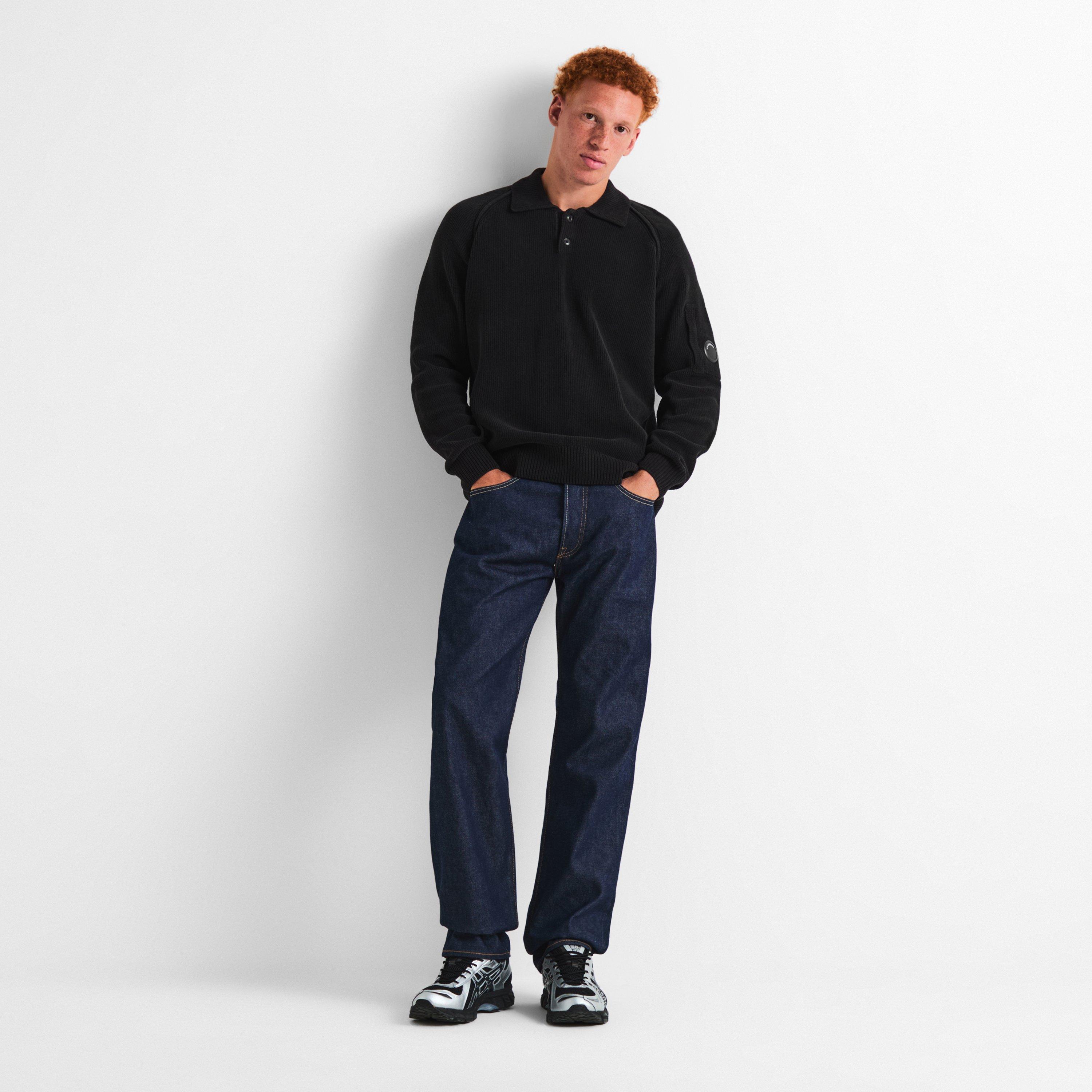 Black 999 - CP Company - CP Chenille Polo Sn64 - 6