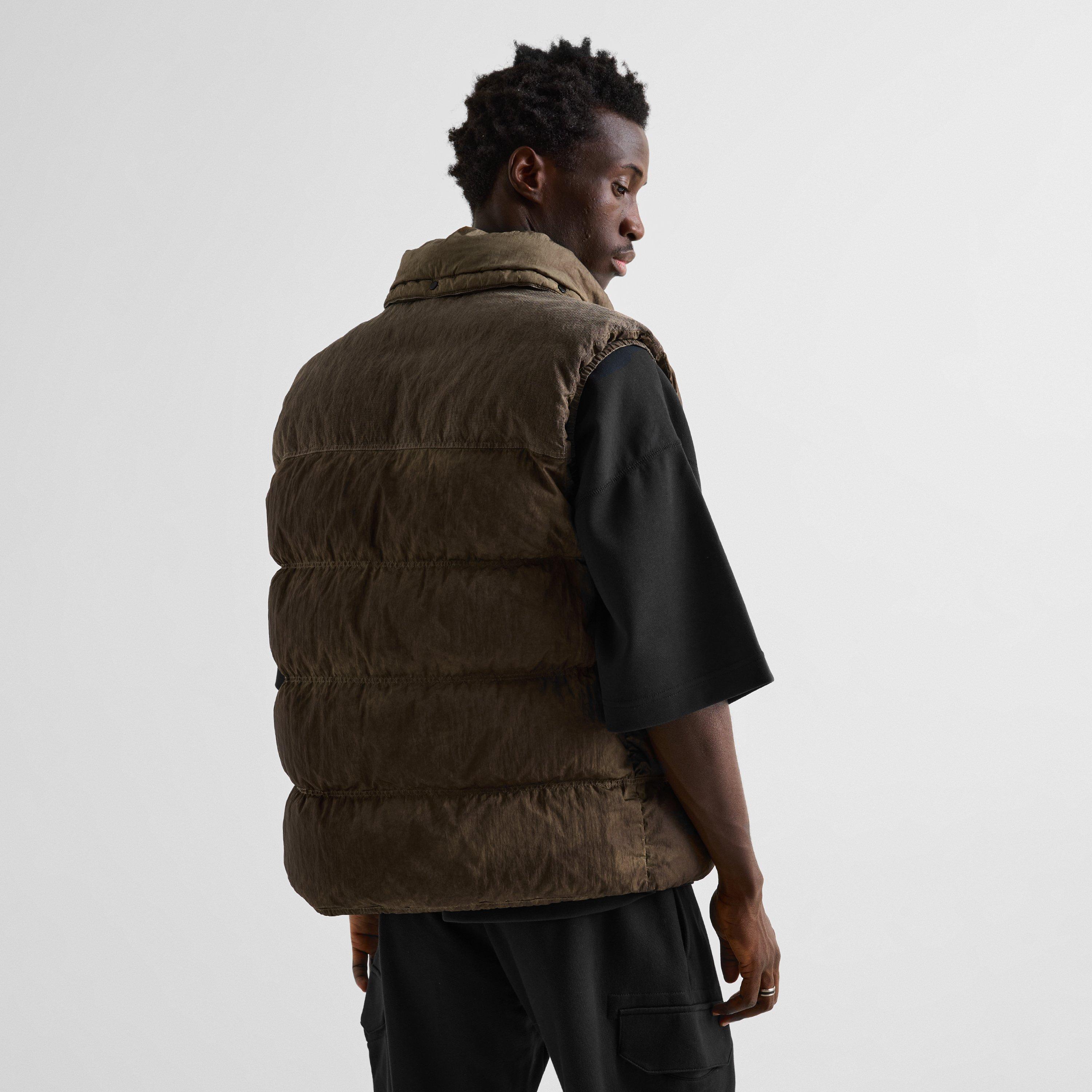 Brown R30 - CP Company - Men's Re-Col Gilet - 4