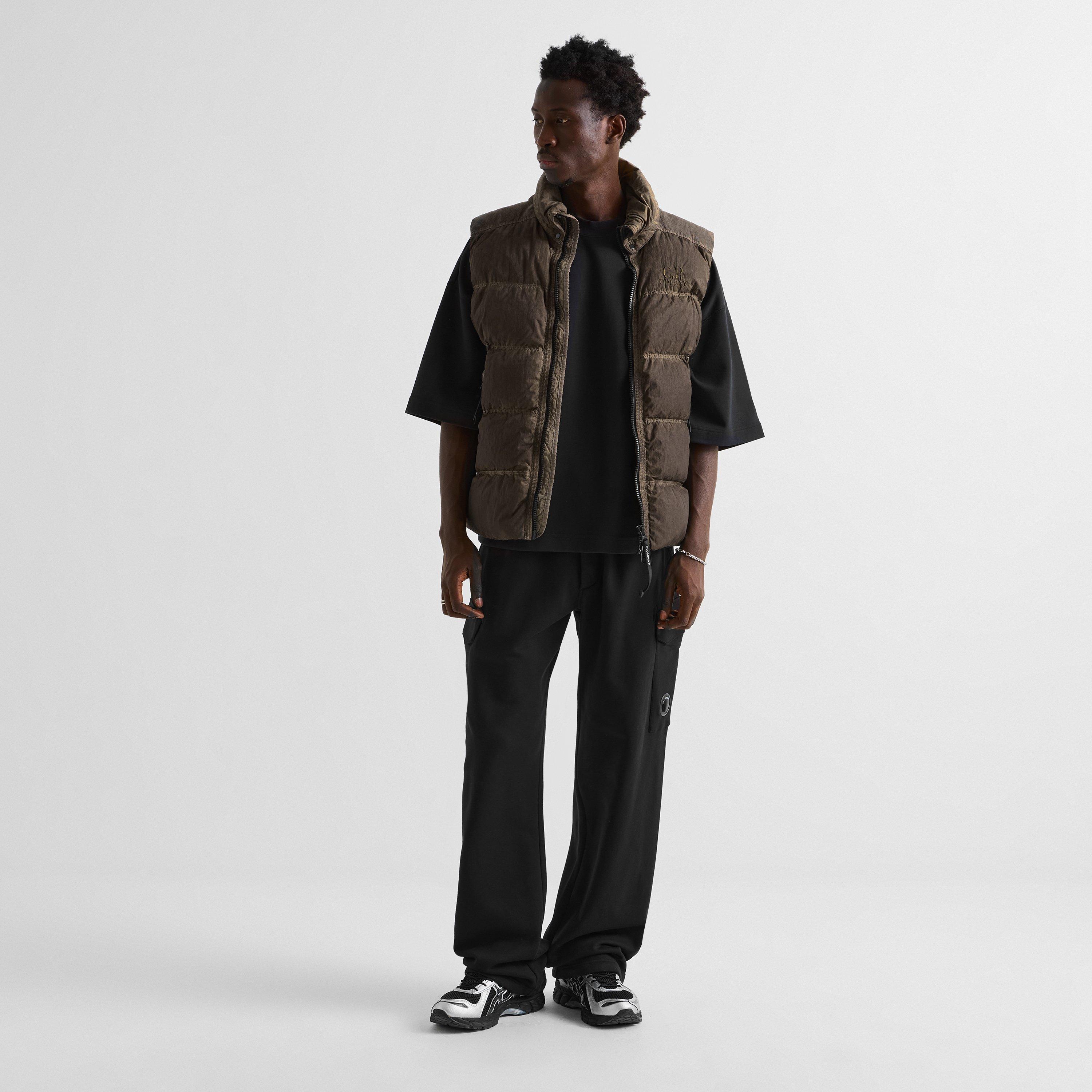 Brown R30 - CP Company - Men's Re-Col Gilet - 6
