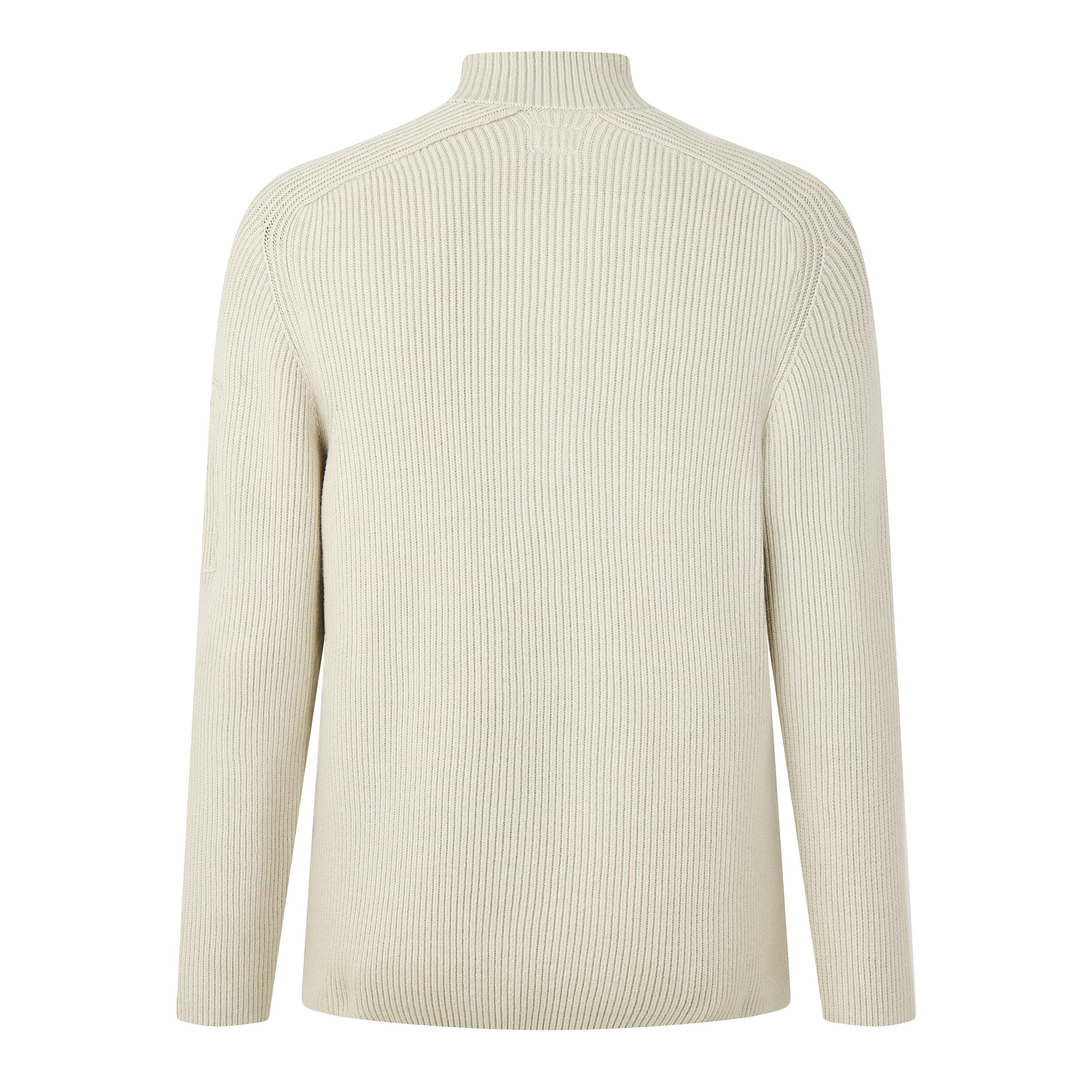 Silver Birc 120 - CP Company - CP Rib Button Knit Sn64 - 2