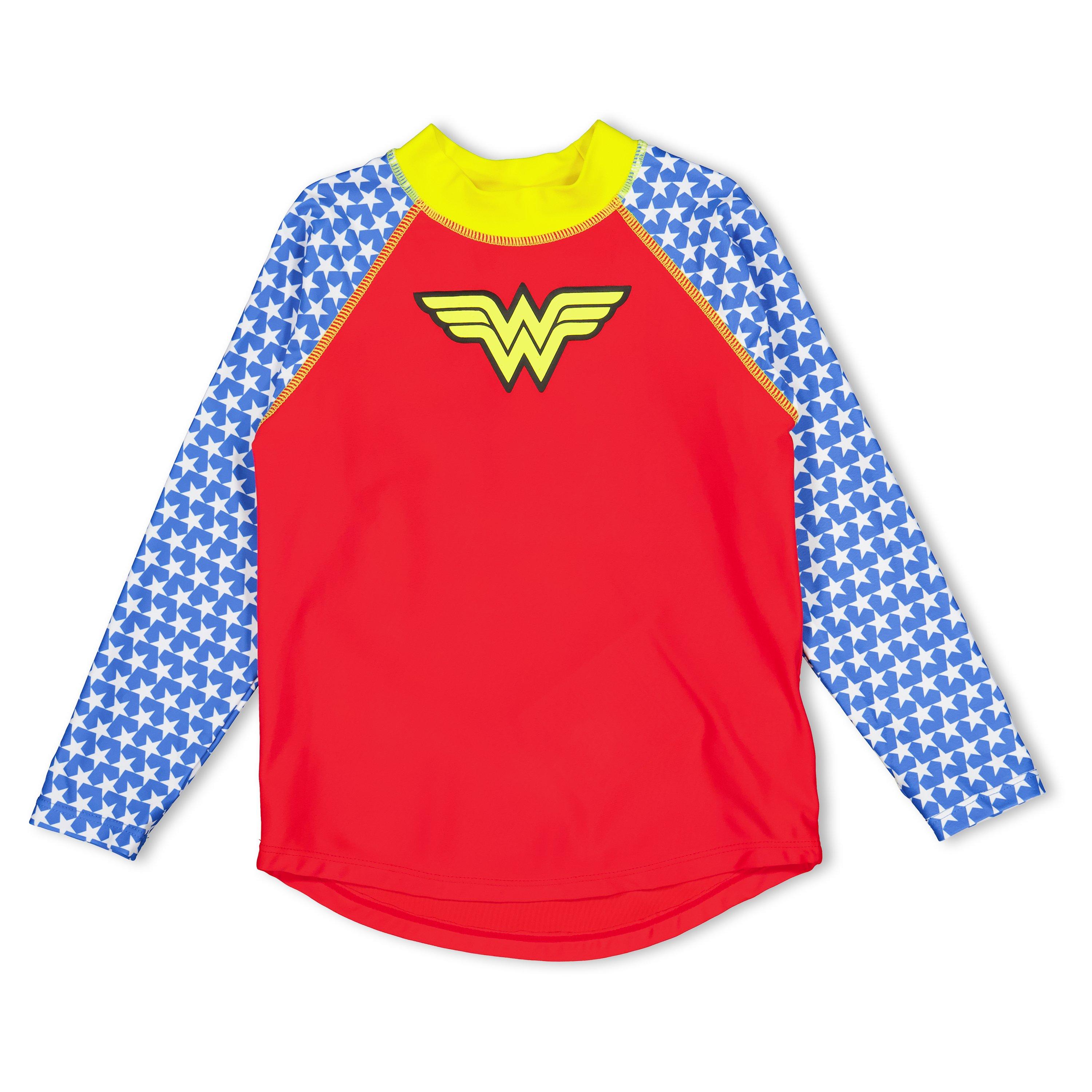 Red - Zoggs - Wonderwomen Long Sleeve Infants - 1