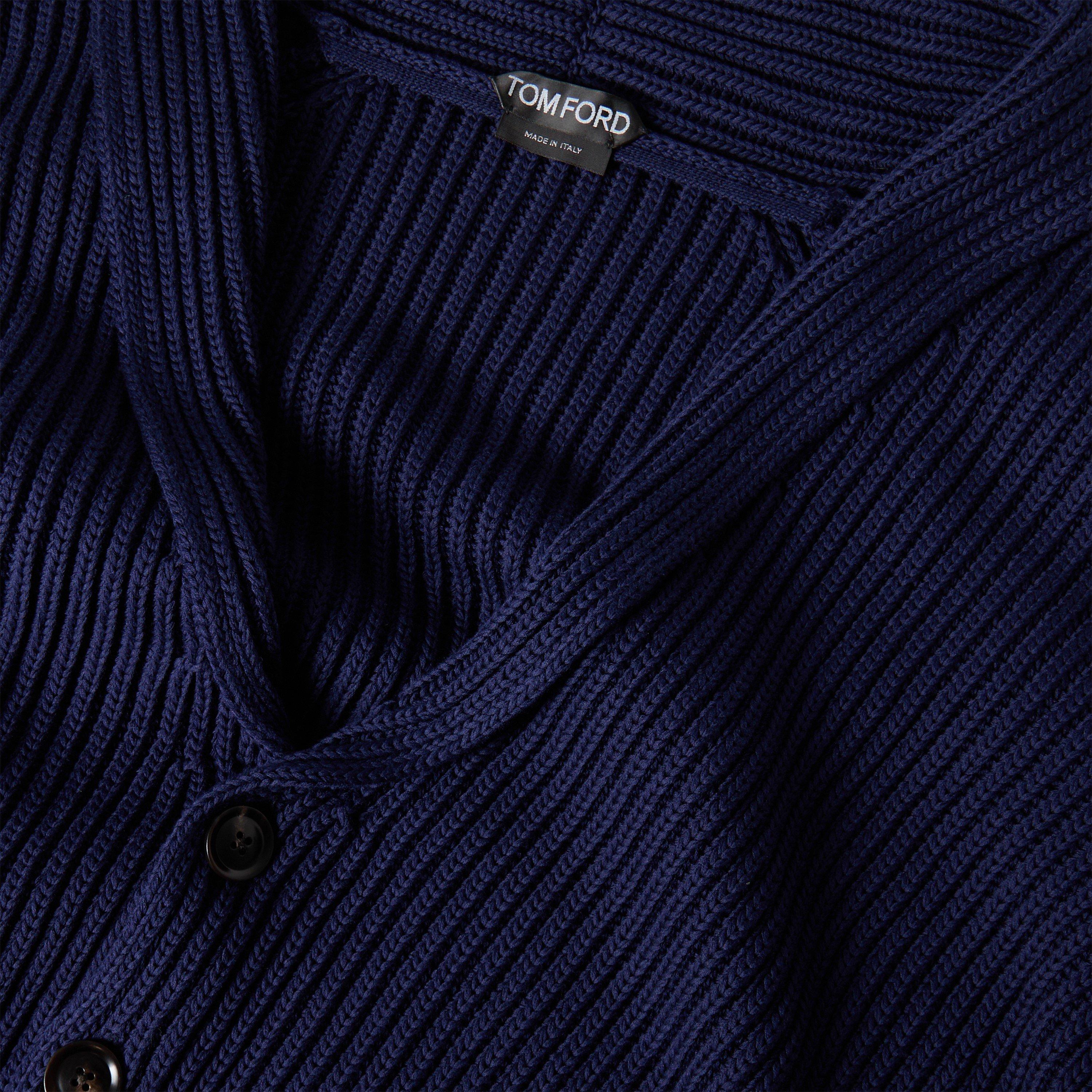 Navy Blazer - Tom Ford - TF Cardigan Sn62 - 5