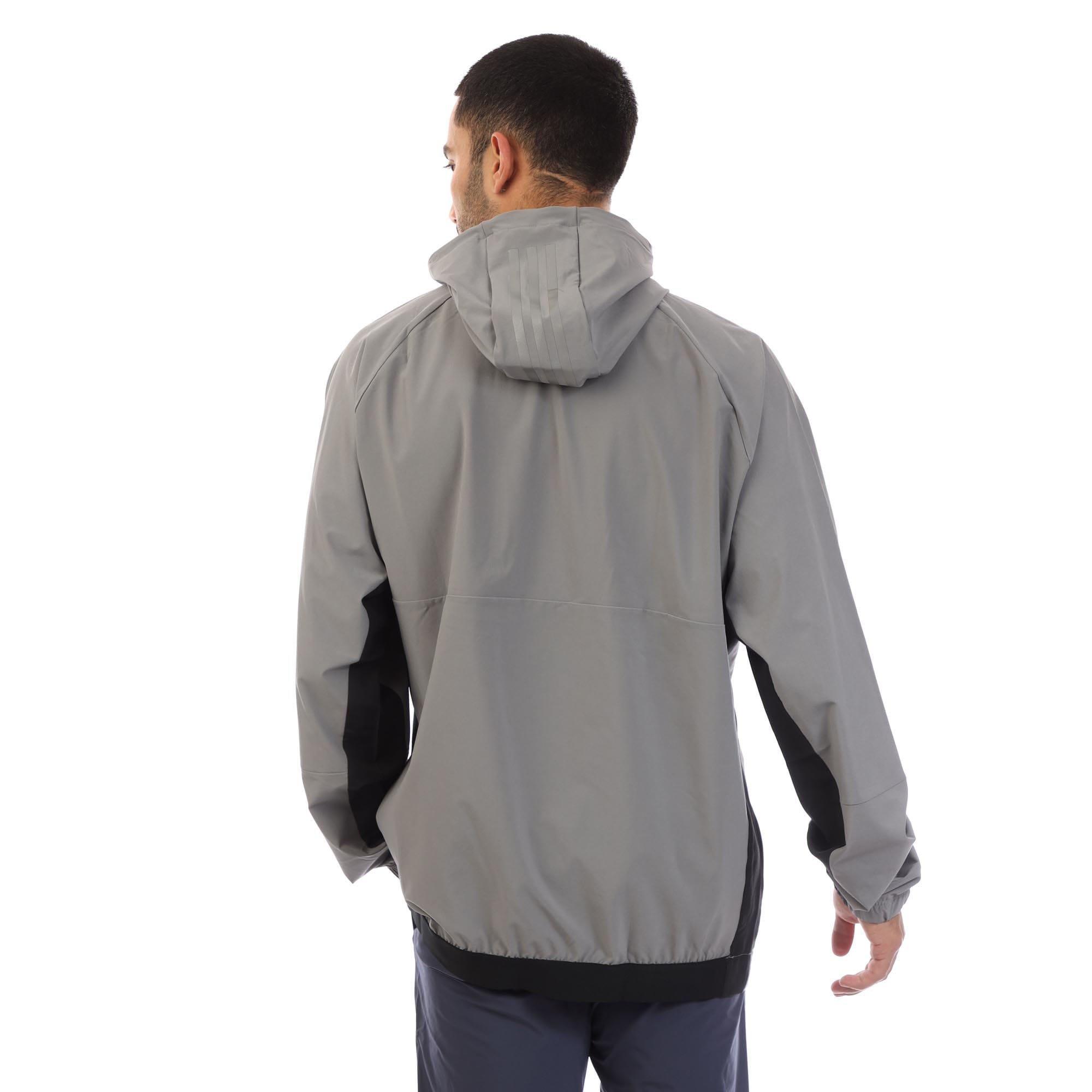 Grey - adidas - Climacool Woven Jacket - 2