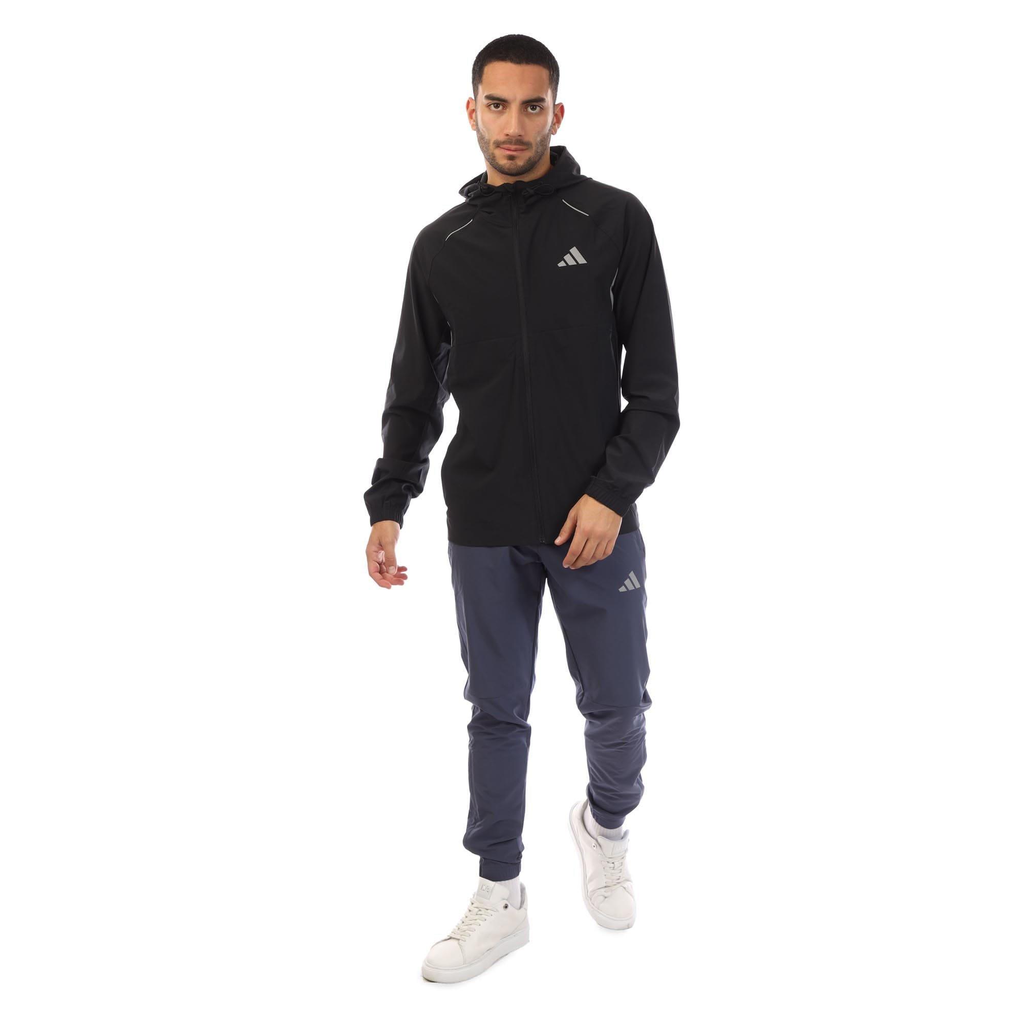 Black - adidas - Climacool Woven Jacket - 1