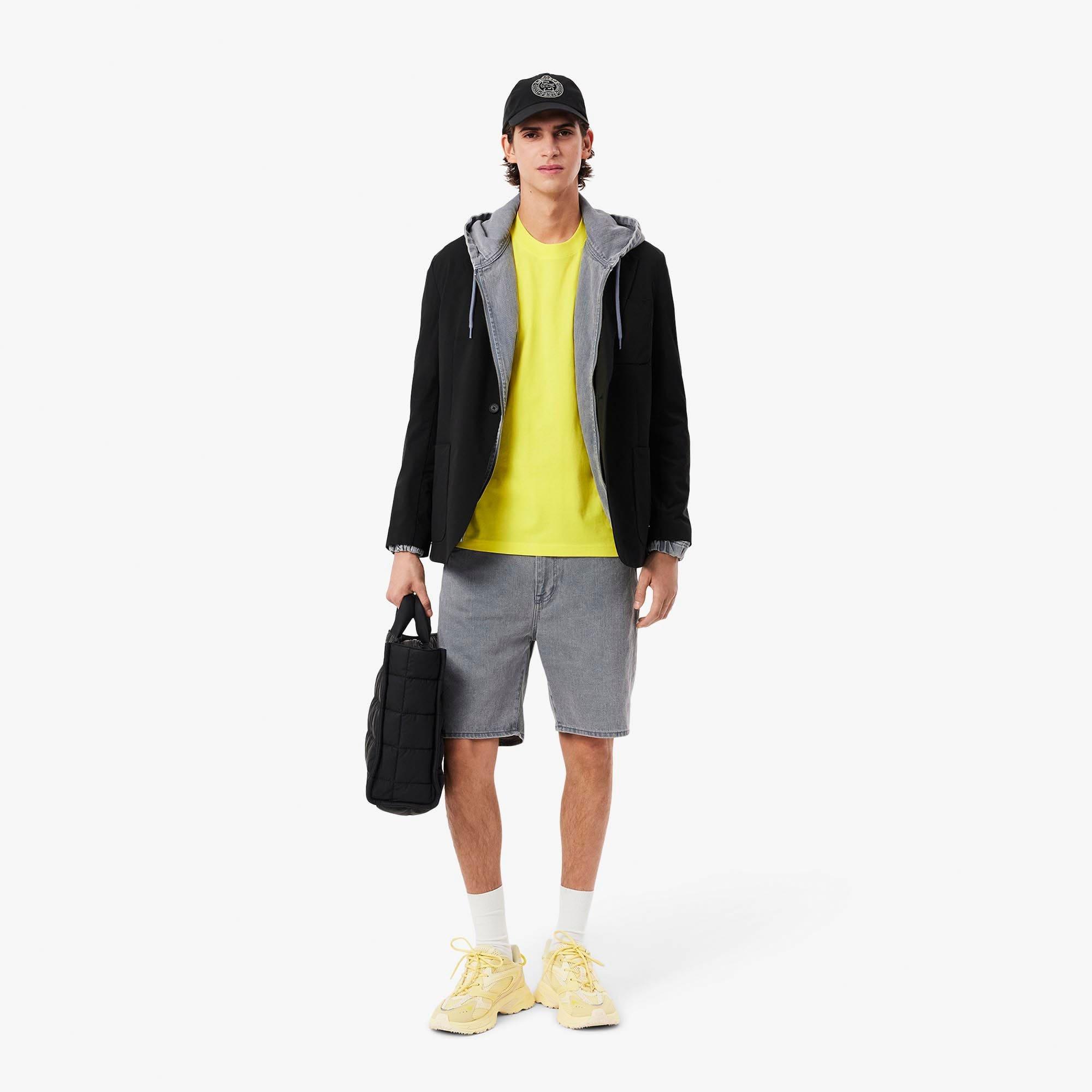 Yellow - Lacoste - Cotton-T-Shirt - 6