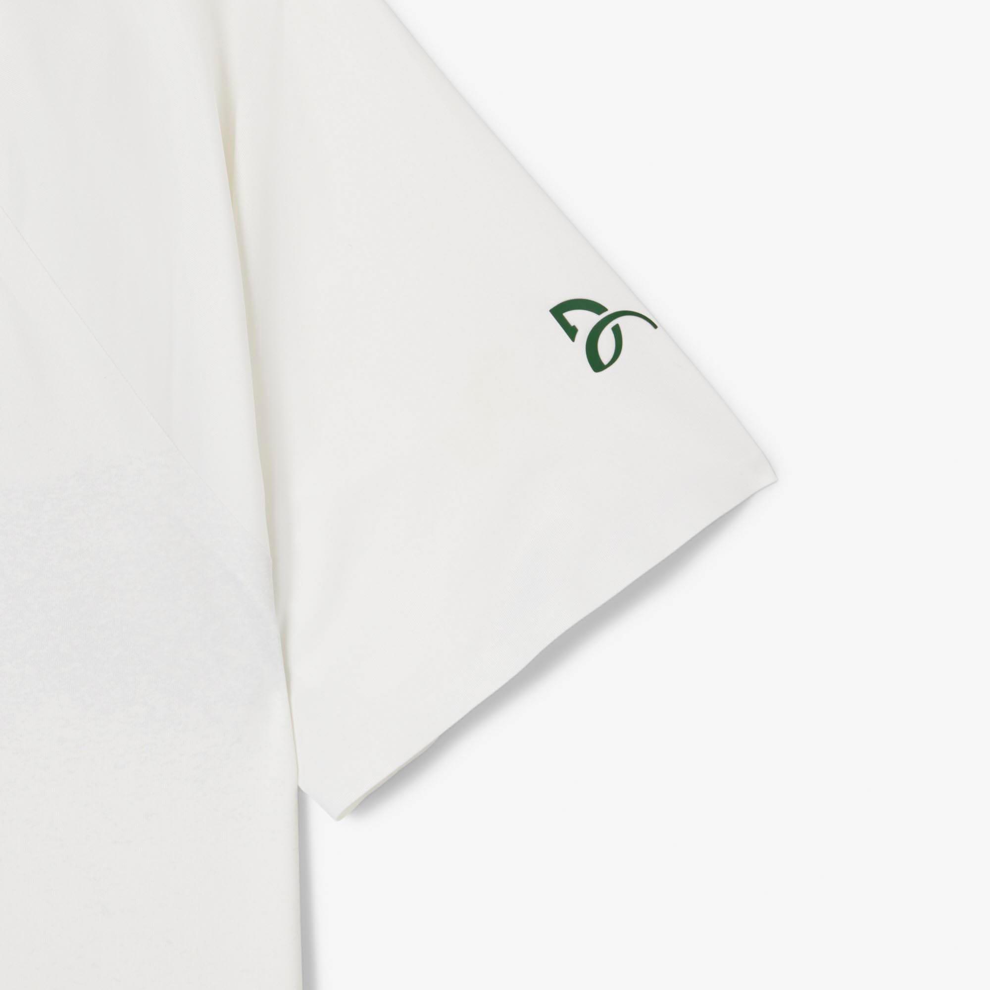 White - Lacoste - Novak Djokovic On Court Polo Shirt - 4
