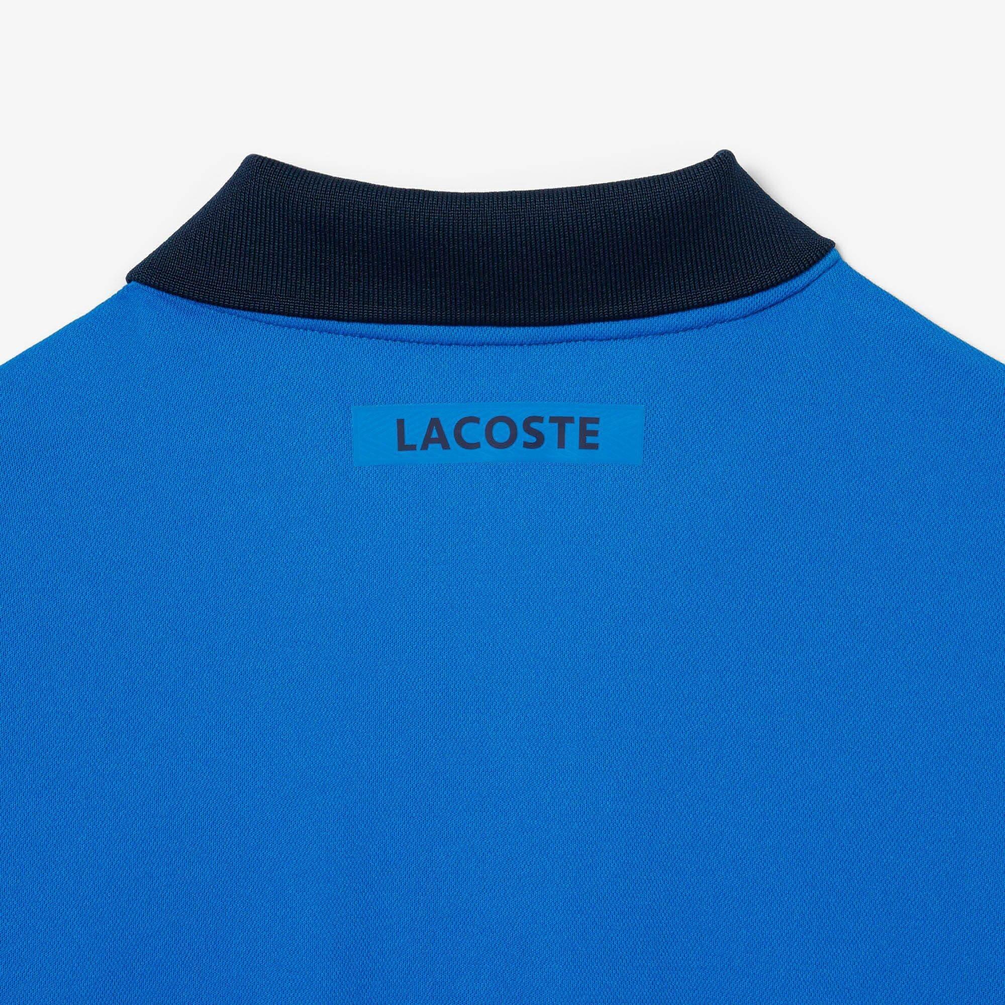 Blue - Lacoste - Novak Djokovic Polo Shirt - 3