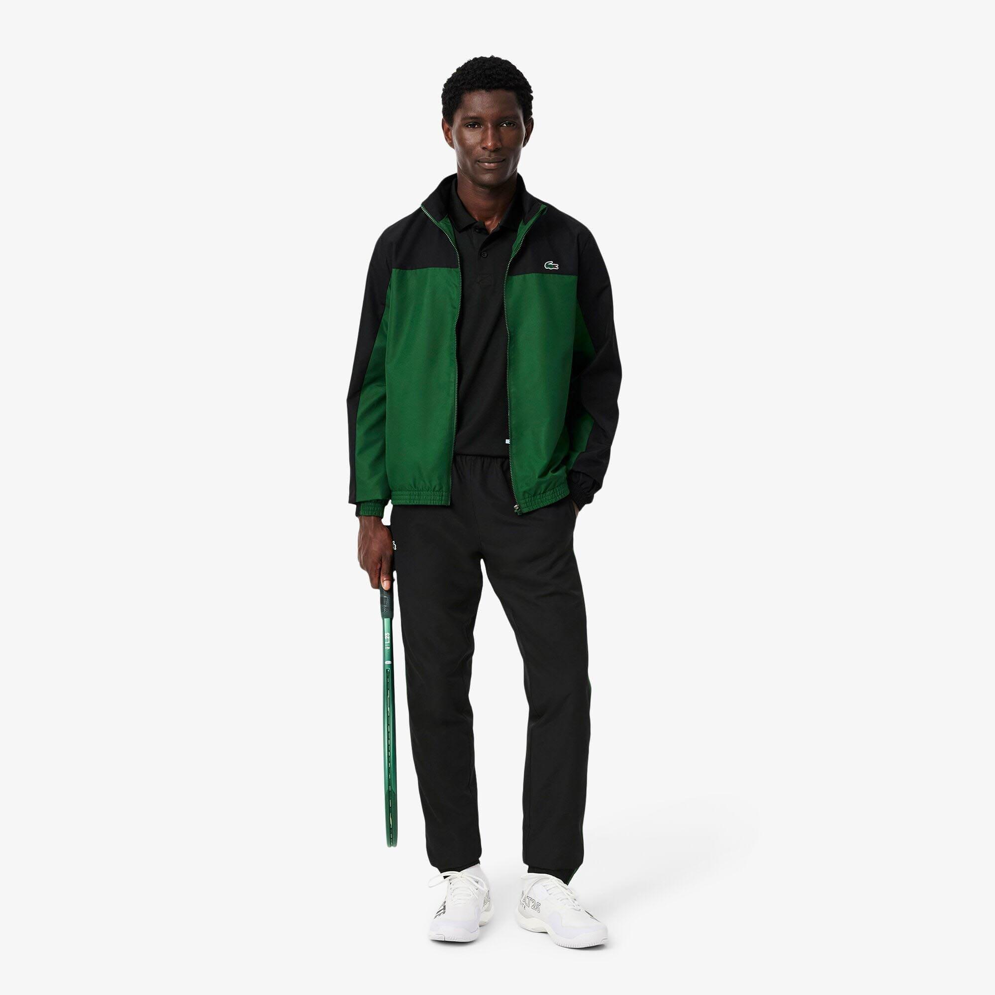Black - Lacoste - Ultra Dry Print Branding Tennis Polo Shirt - 6