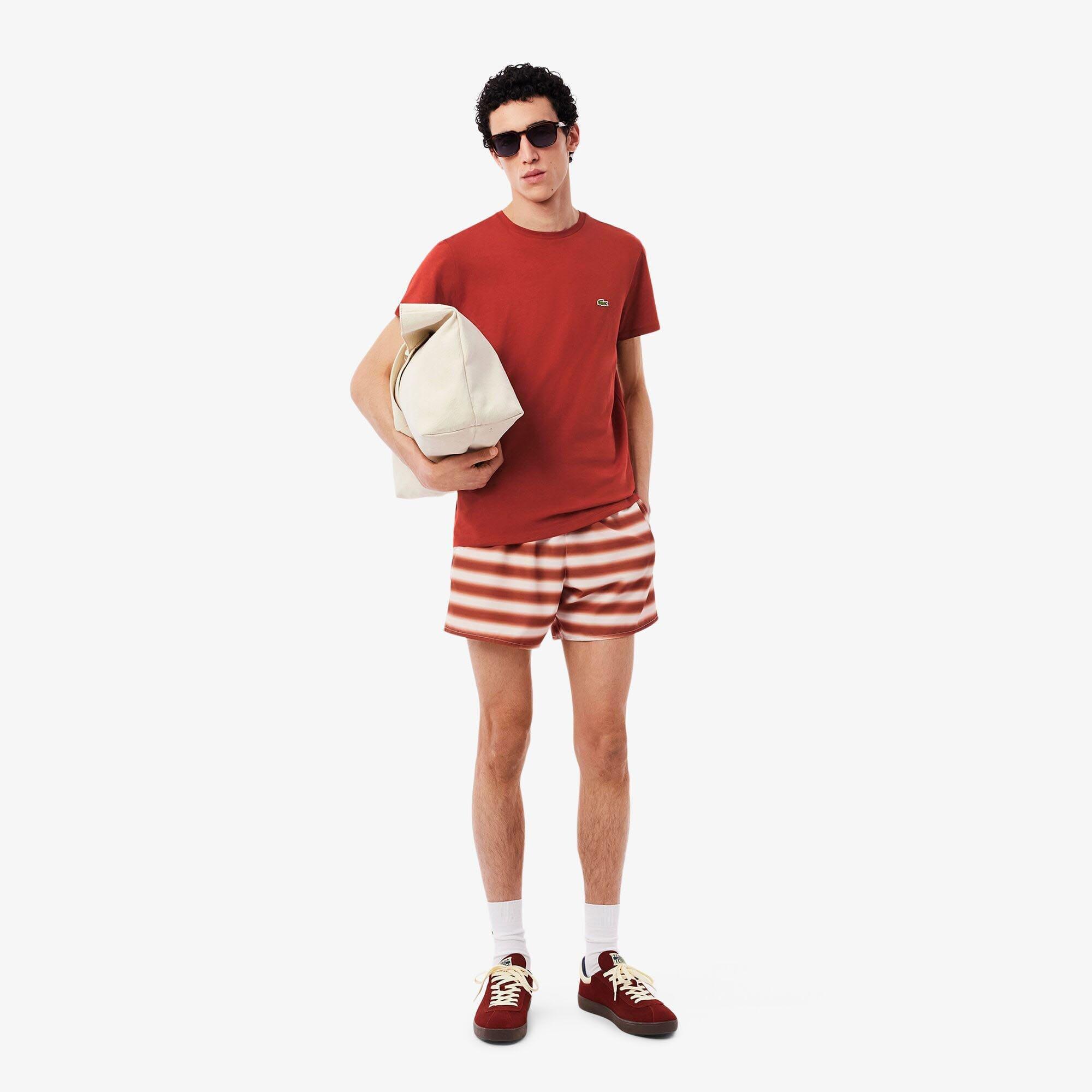 Red - Lacoste - Cotton Pima T-Shirt - 6