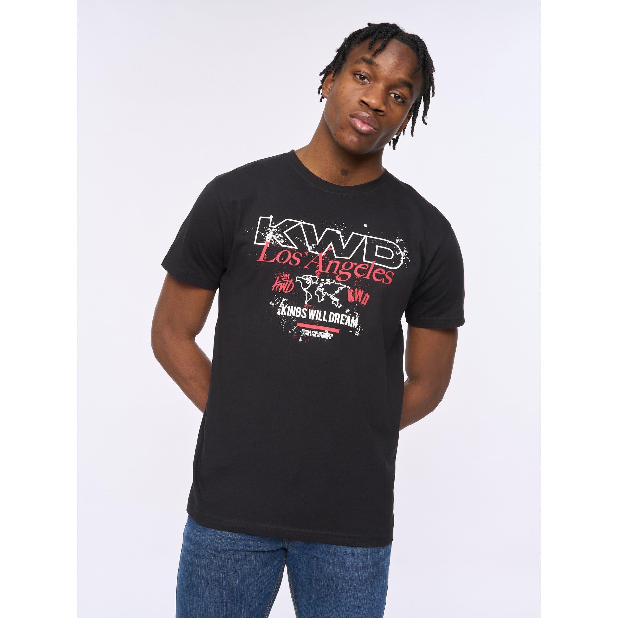 Black - Kings Will Dream - Mapped T-Shirt - 4