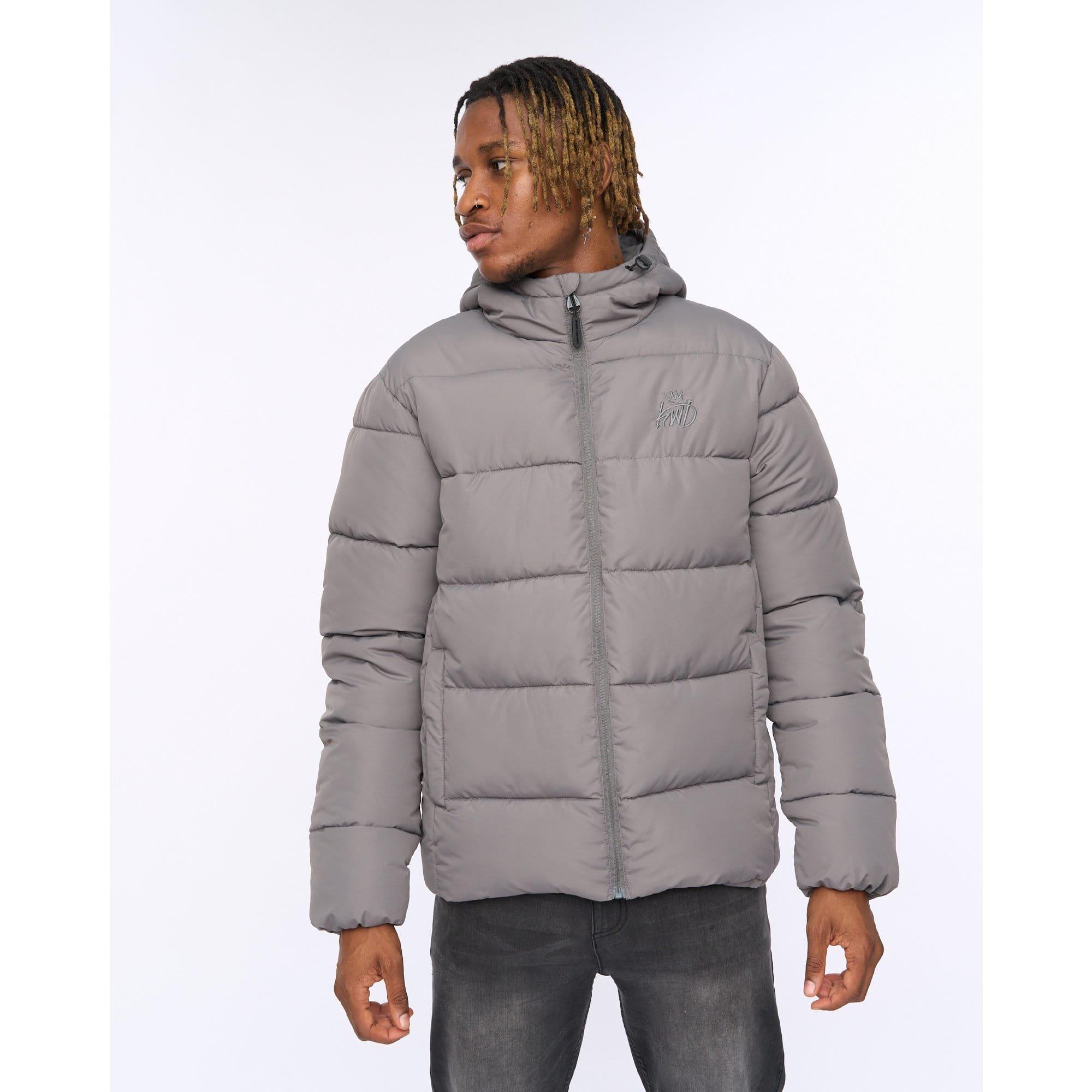 Grey - Kings Will Dream - Orlo Puffer Jacket - 1