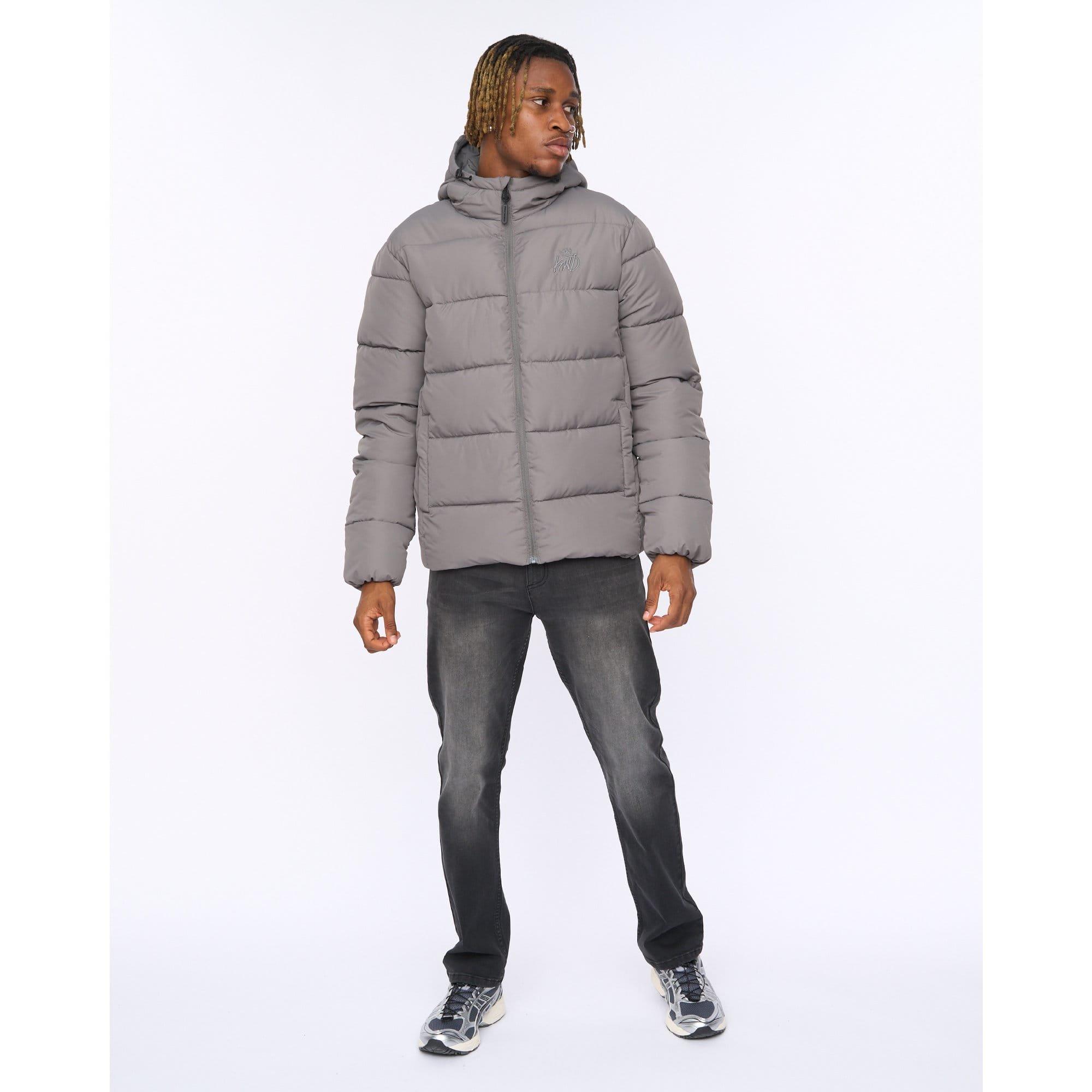 Grey - Kings Will Dream - Orlo Puffer Jacket - 2