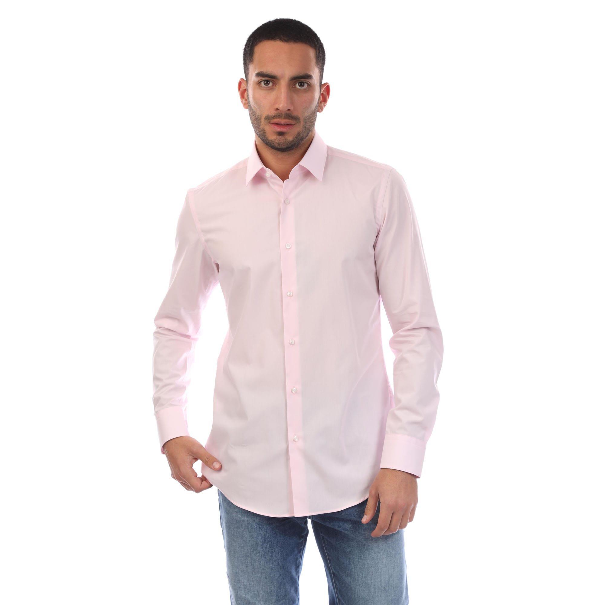 Pink - Boss - H-Hank-S-Kent-C1-232 Shirt - 1