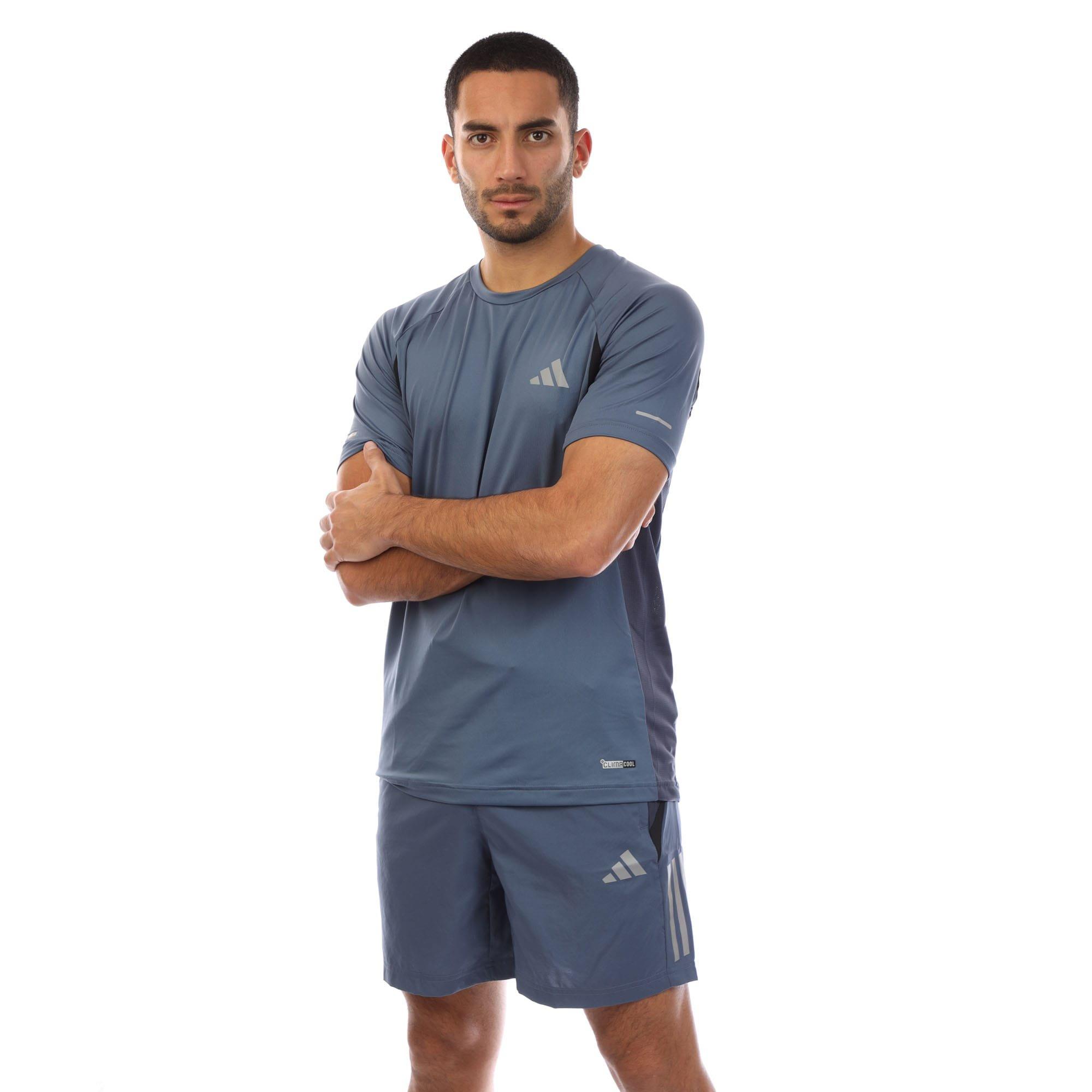 Navy - adidas - Tech Short Sleeved T-Shirt - 1