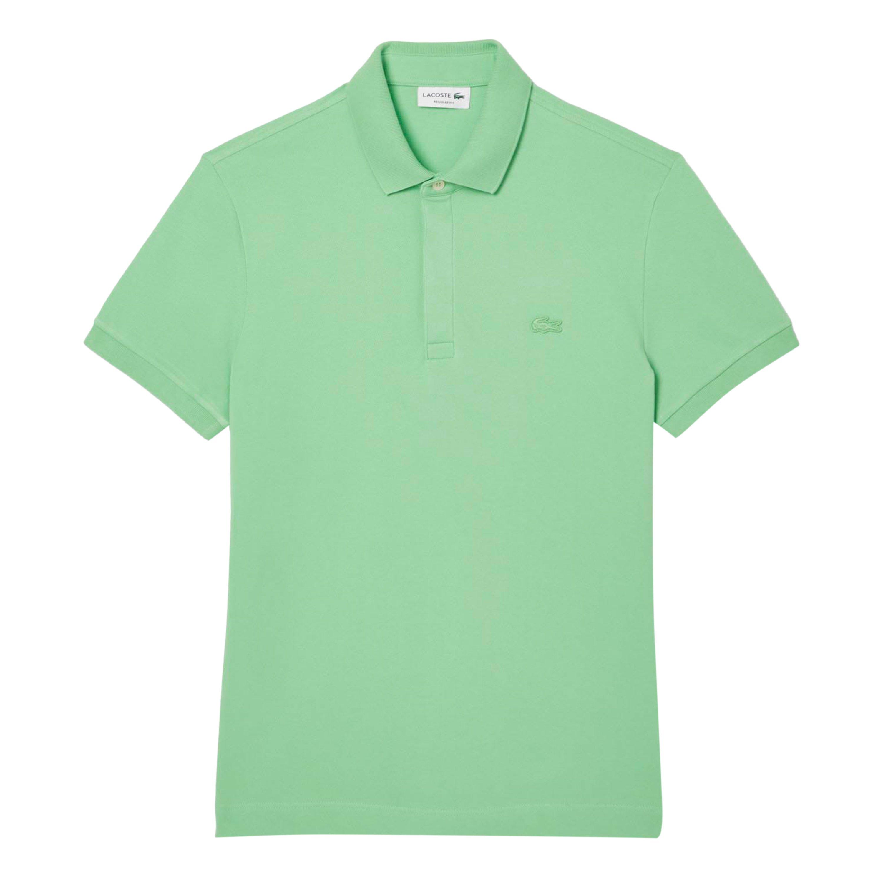 Green - Lacoste - Regular Fit Paris Stretch Piqu¿ Polo Shirt - 1