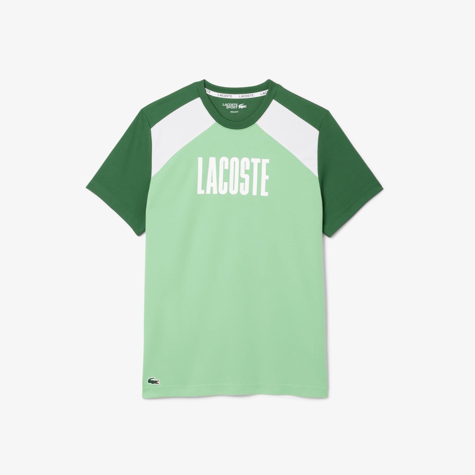 Green - Lacoste - Colour Block T-Shirt - 1