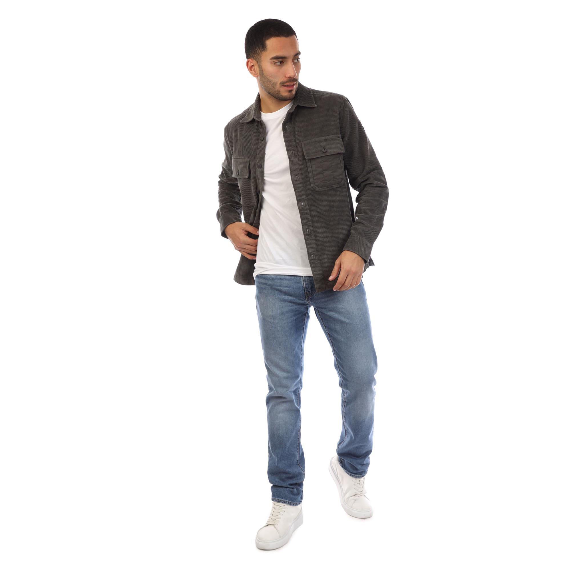 Grey - Belstaff - Corduroy Fallgate Shirt - 4