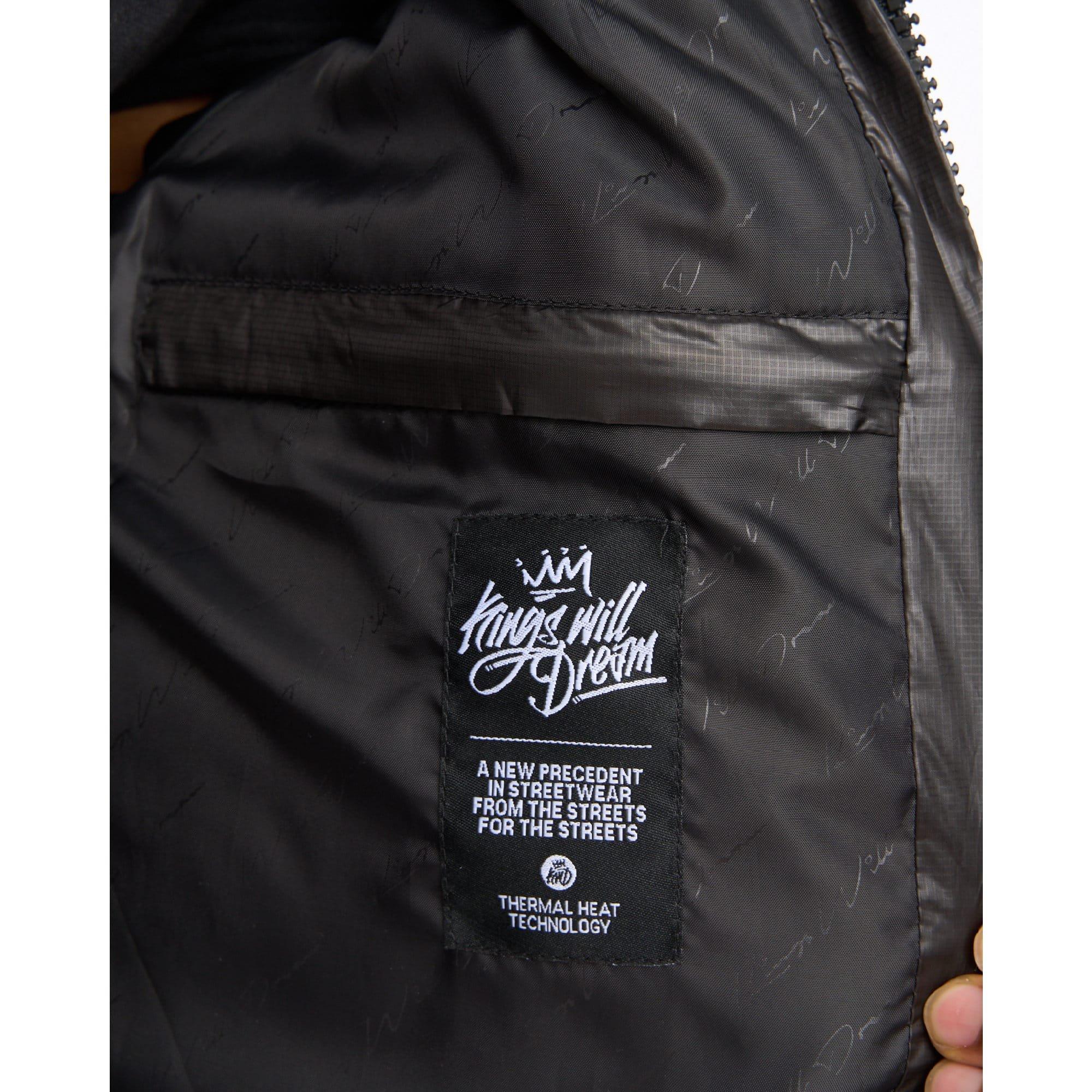 Black - Kings Will Dream - Summs Puffer Jacket - 7