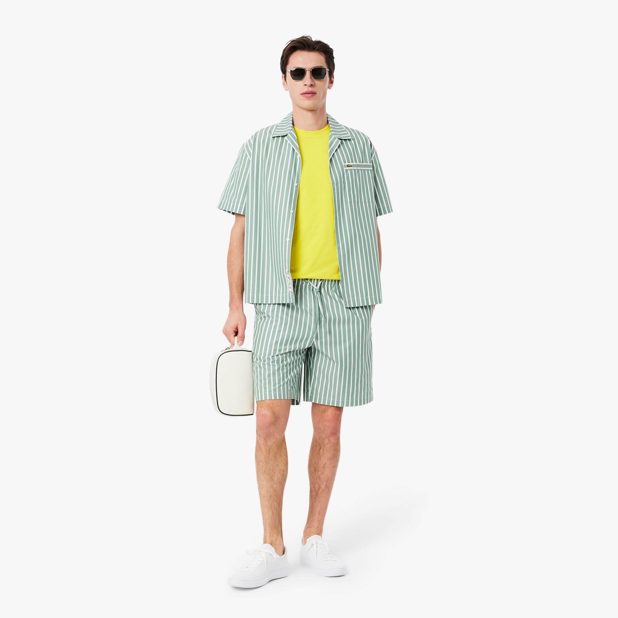 Yellow - Lacoste - Cotton Pima T-Shirt - 4