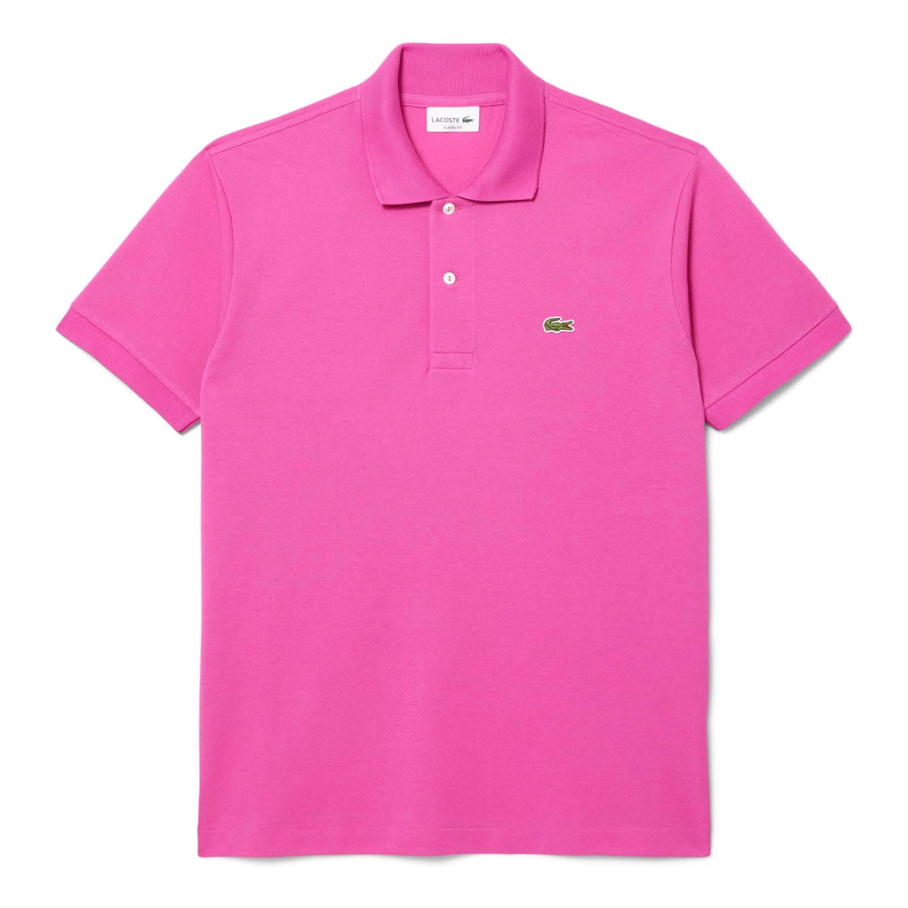 Pink - Lacoste - Classic Fit L.12.12 Original Polo Shirt - 1