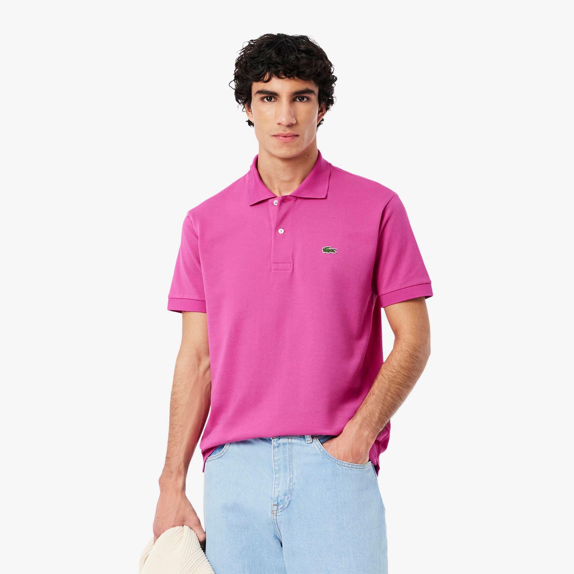 Pink - Lacoste - Classic Fit L.12.12 Original Polo Shirt - 2