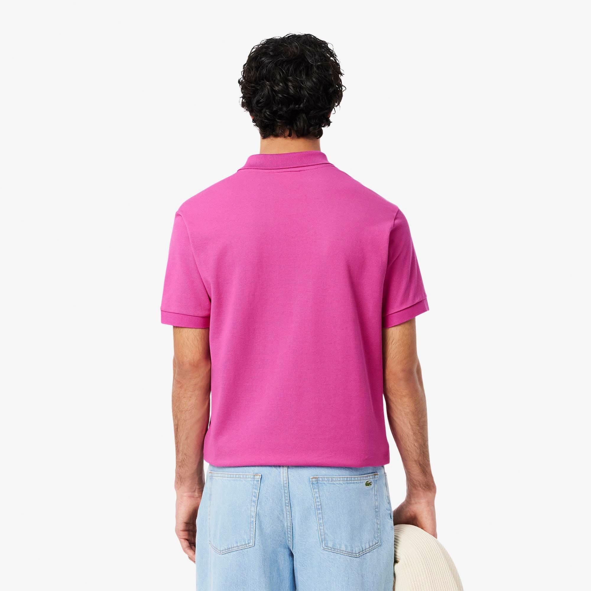 Pink - Lacoste - Classic Fit L.12.12 Original Polo Shirt - 3