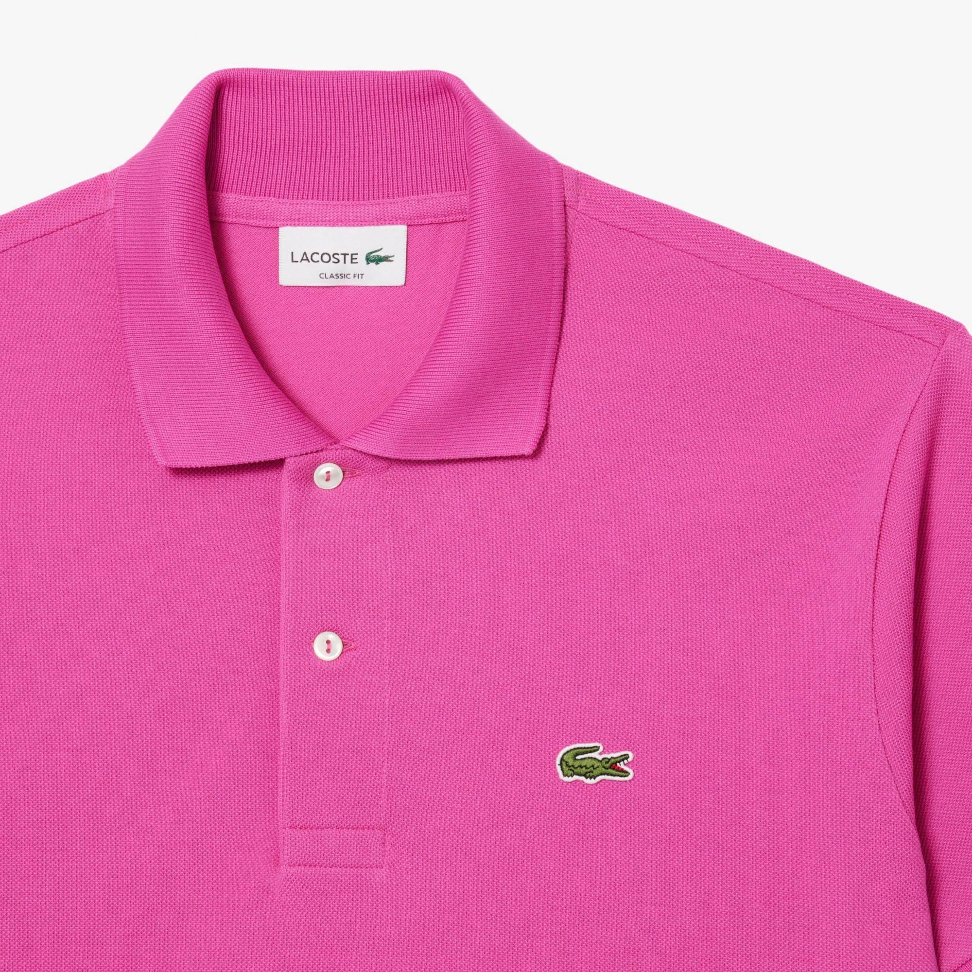 Pink - Lacoste - Classic Fit L.12.12 Original Polo Shirt - 6