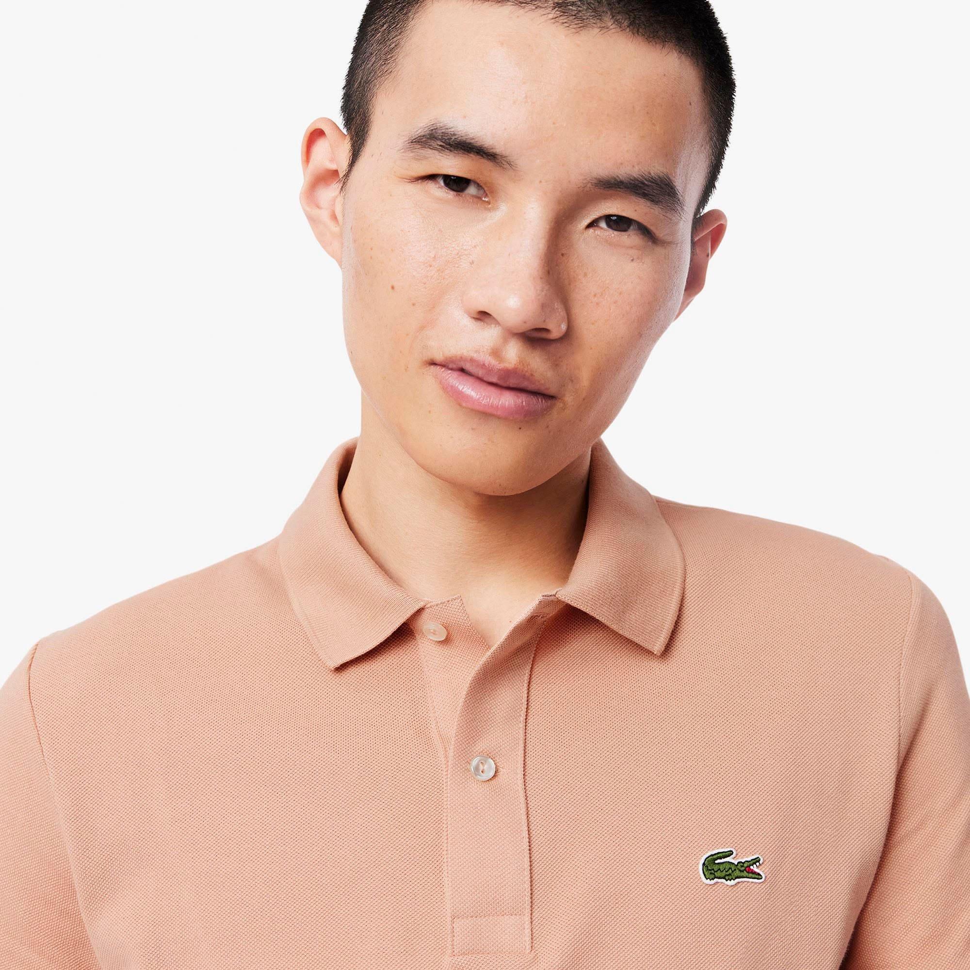 Orange - Lacoste - Slim-Fit L.12.12 Pique Polo Shirt - 5