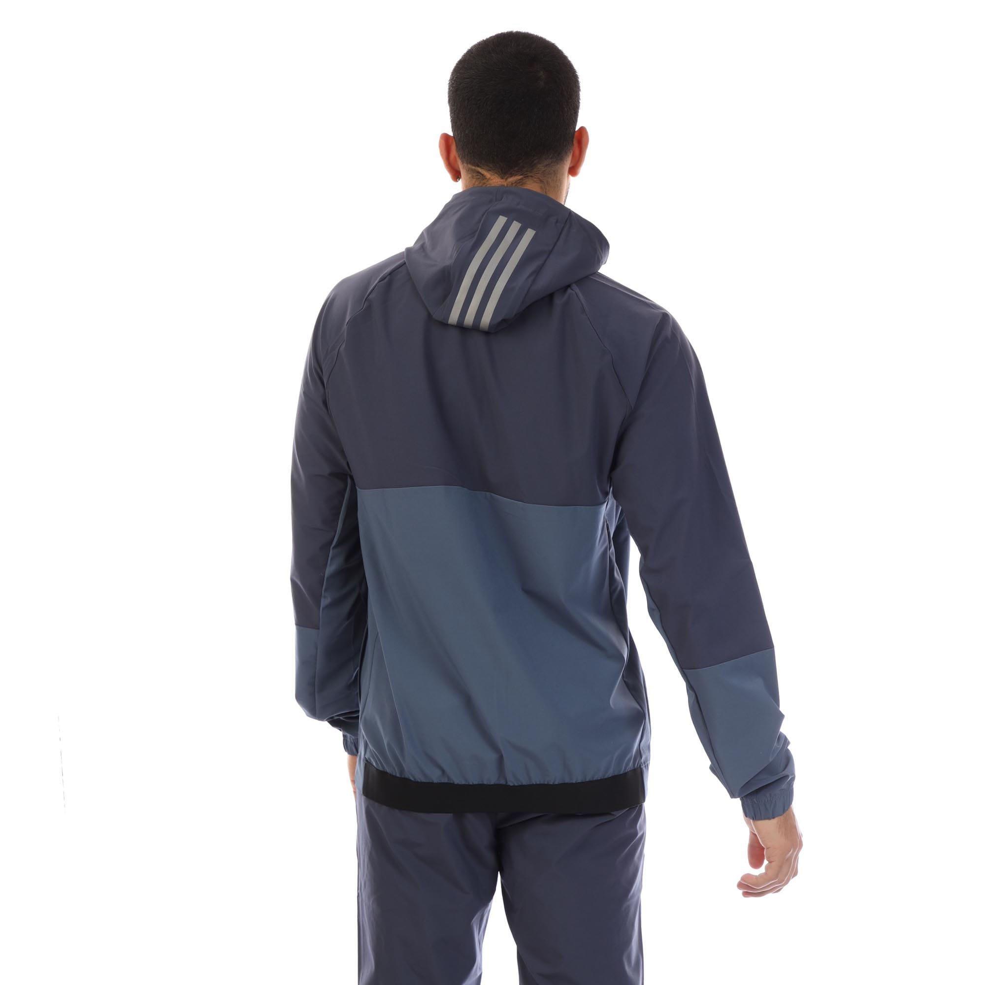 Navy - adidas - Climacool Woven Jacket - 2