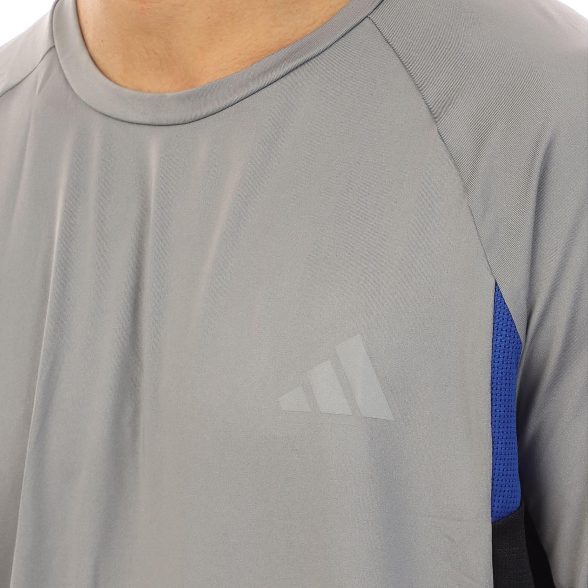 Grey - adidas - Climacool T-Shirt - 2