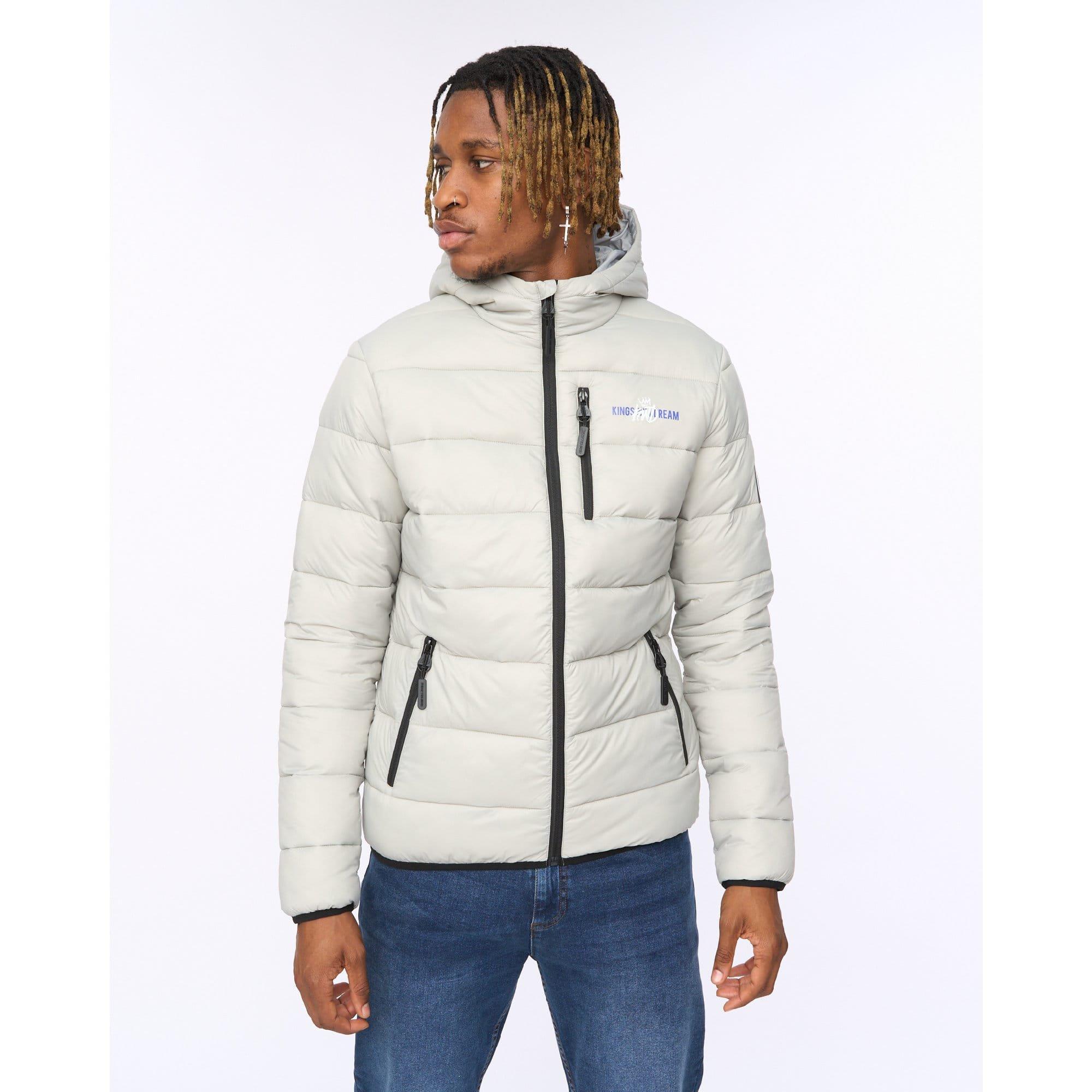 Kings Will Dream Men's Barcana Puffer Jacket - Grey - L