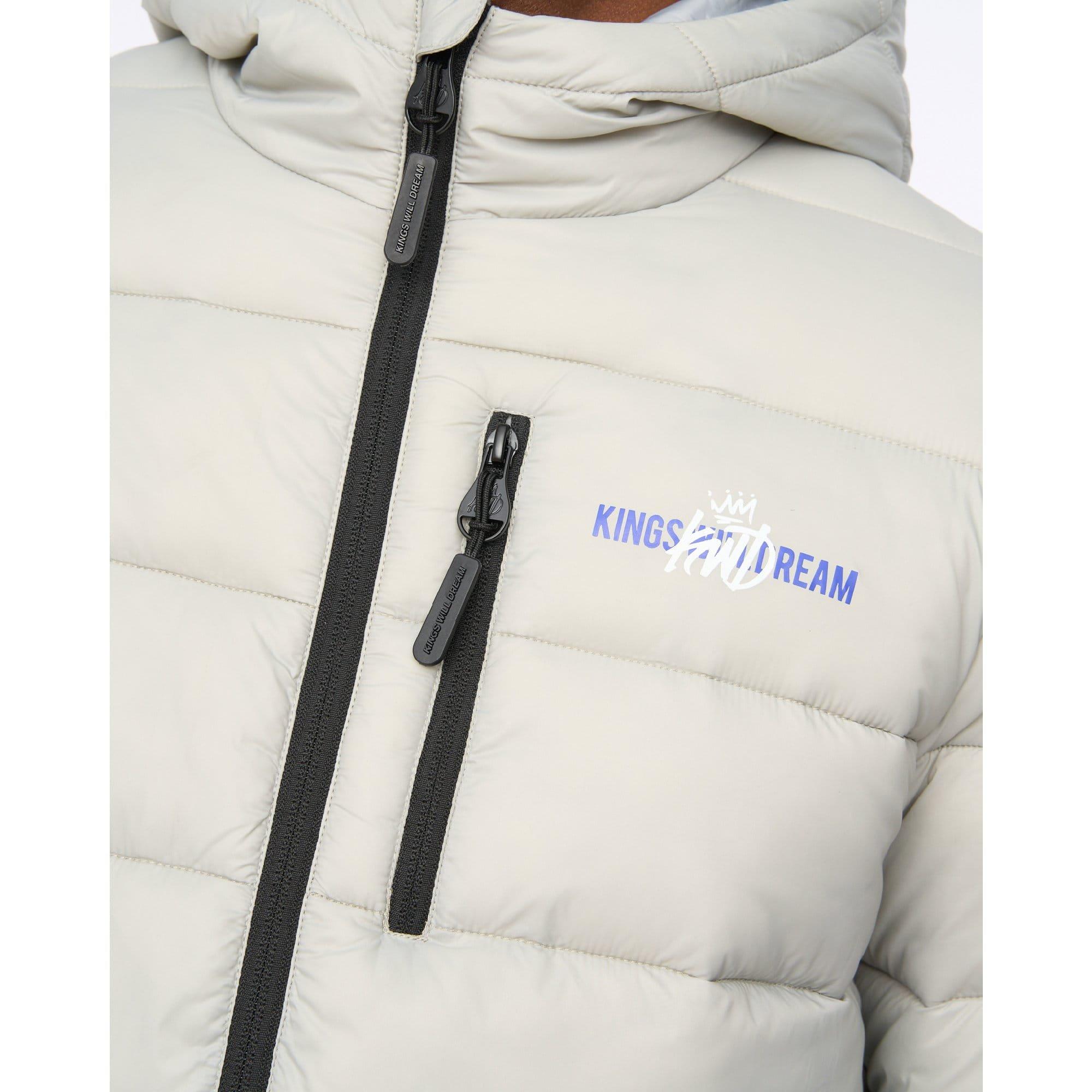 Grey - Kings Will Dream - Barcana Puffer Jacket - 5